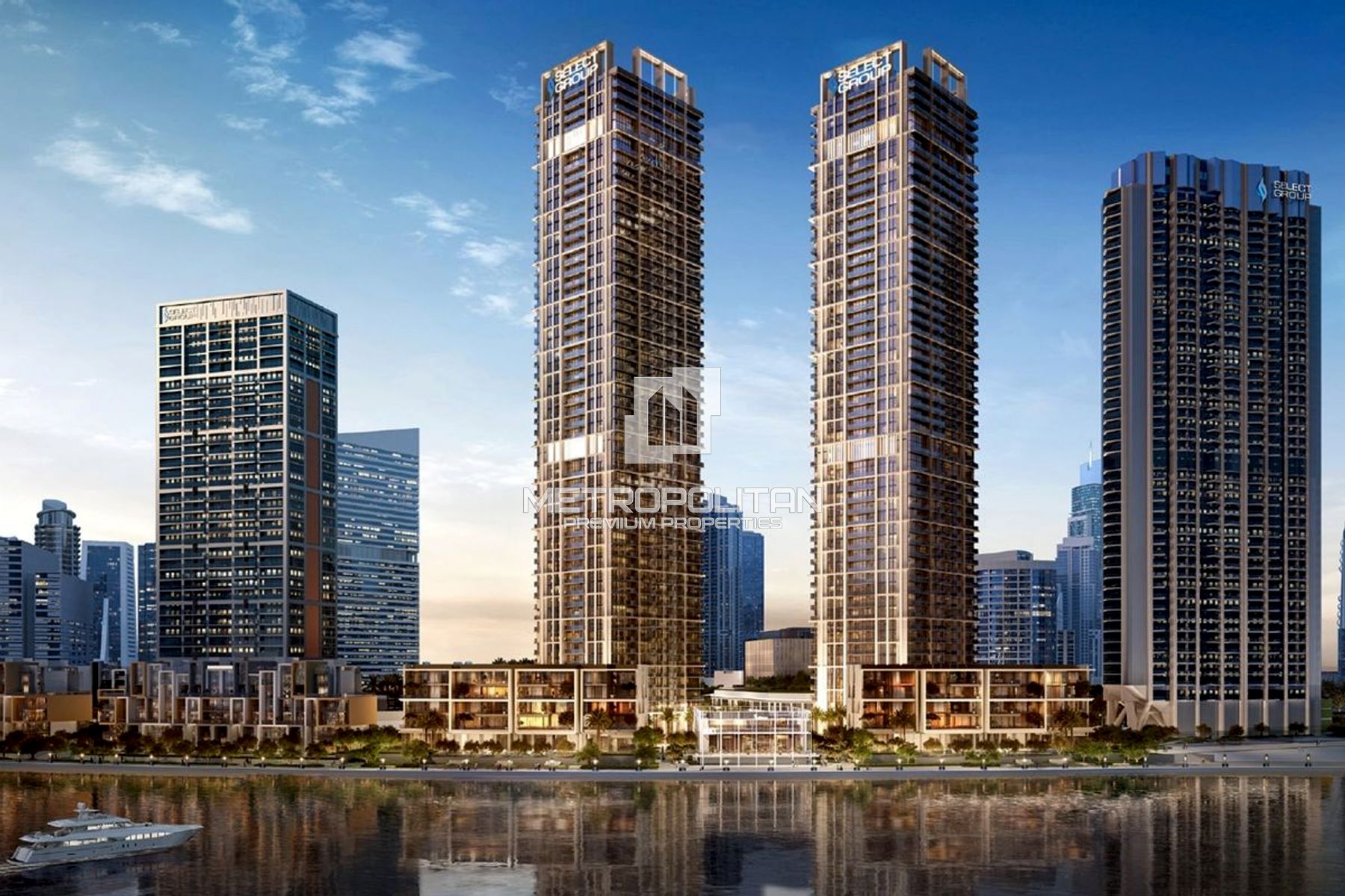 3 Beds Plus Maid | Corner Unit | Canal & Burj View