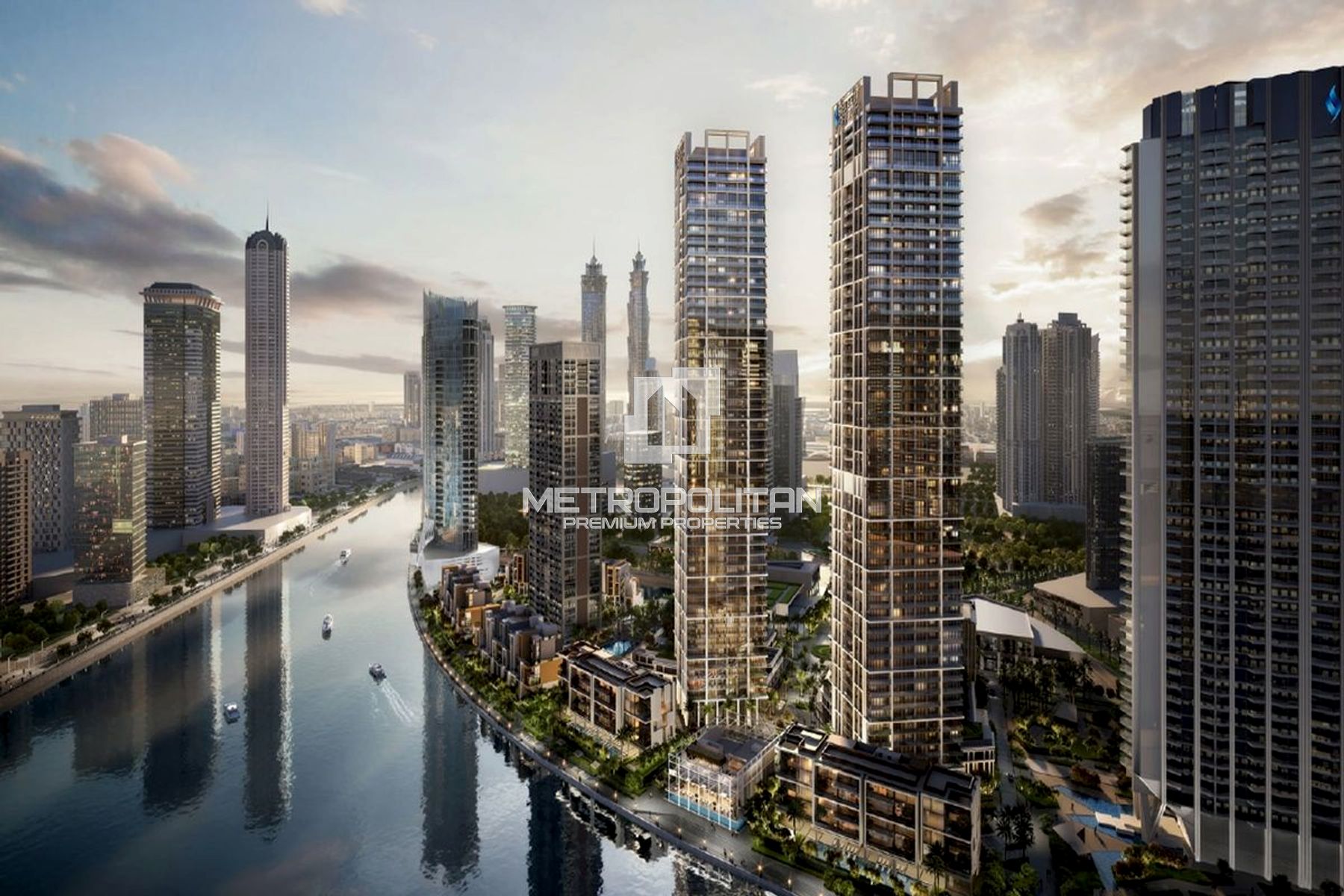 3 Beds Plus Maid | Corner Unit | Canal & Burj View