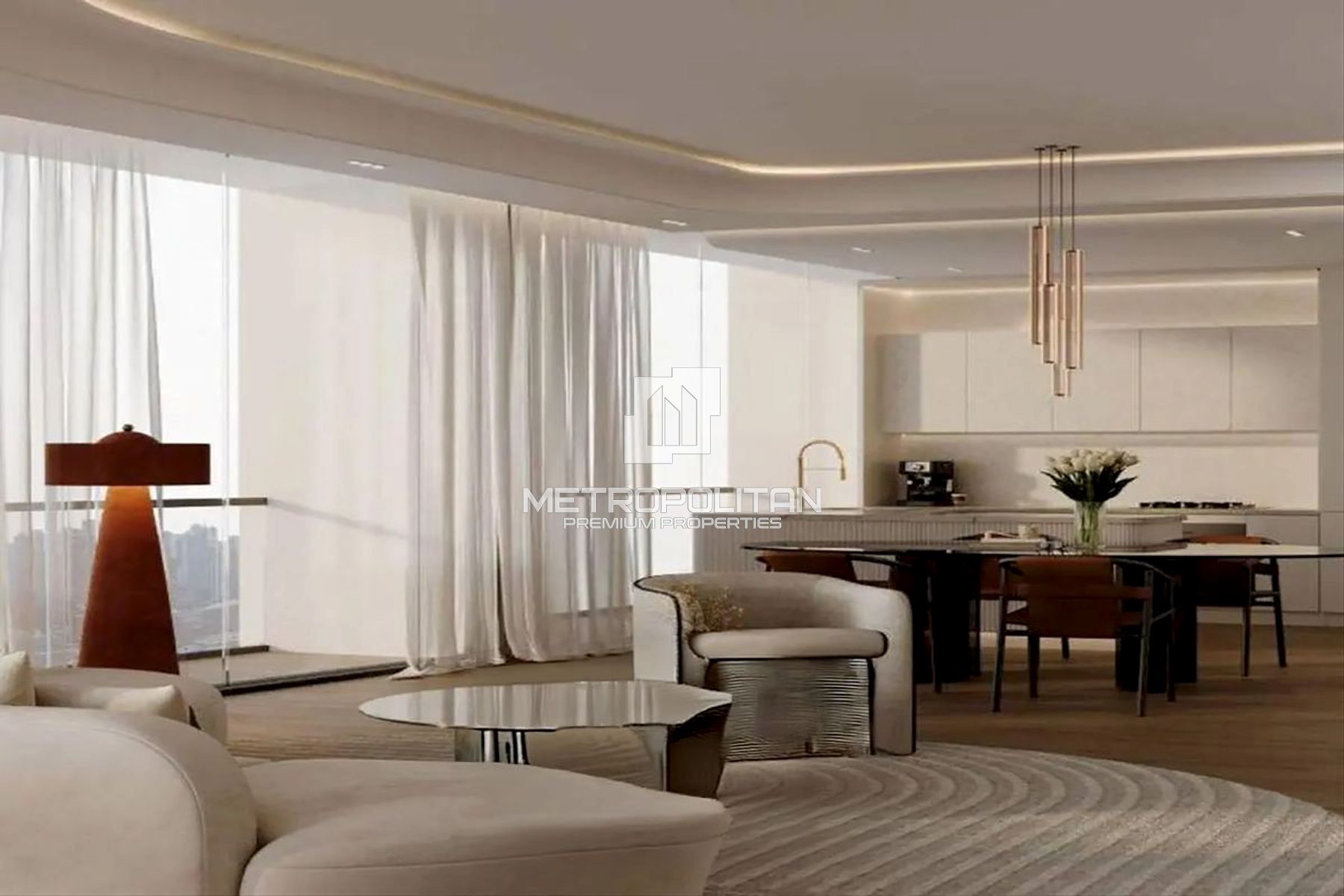 High Floor | Waterfront | Burj Khalifa View