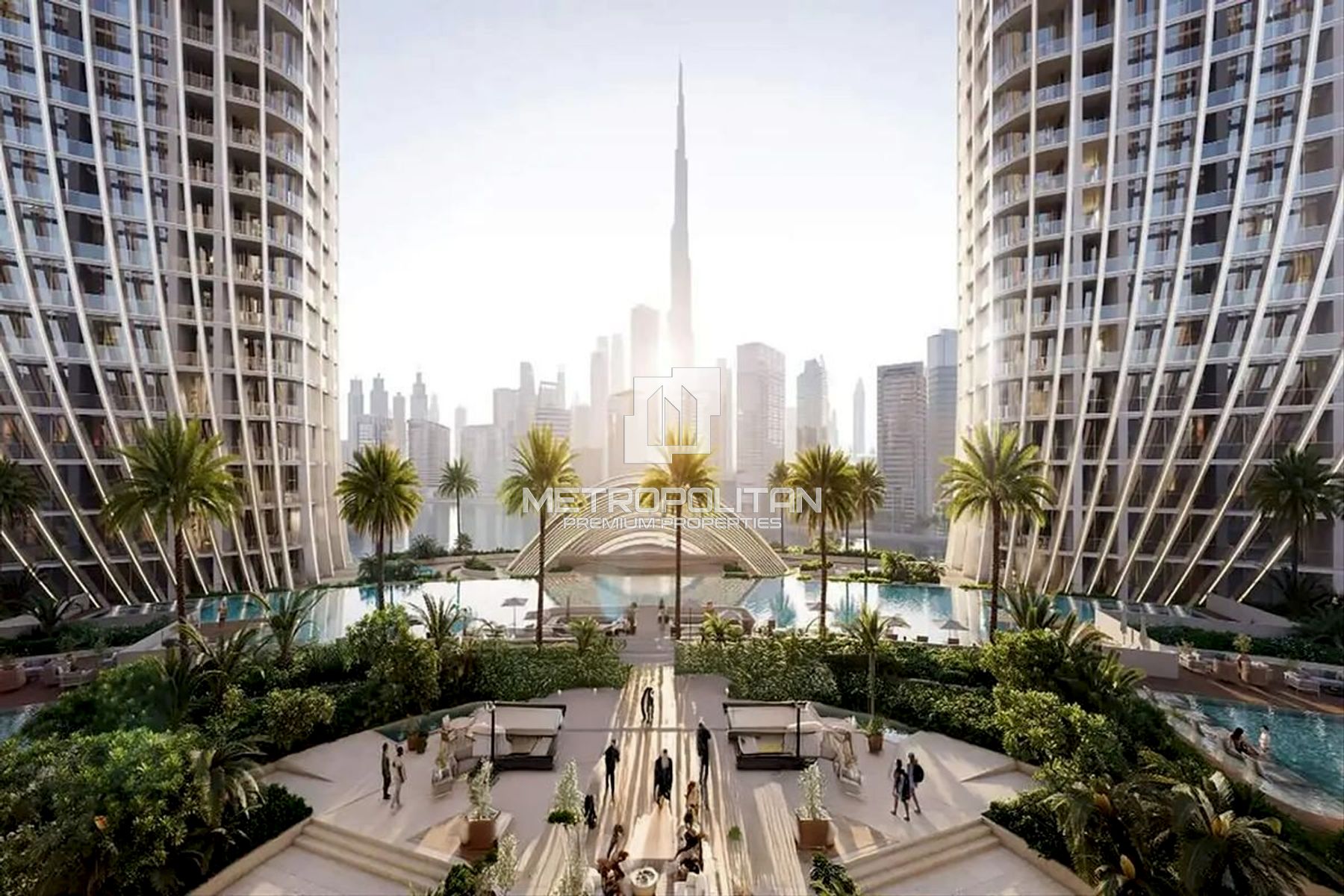High Floor | Waterfront | Burj Khalifa View