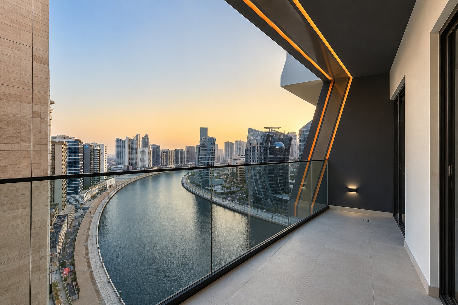 Waterfront 2BR + Private Terrace | Prime Location