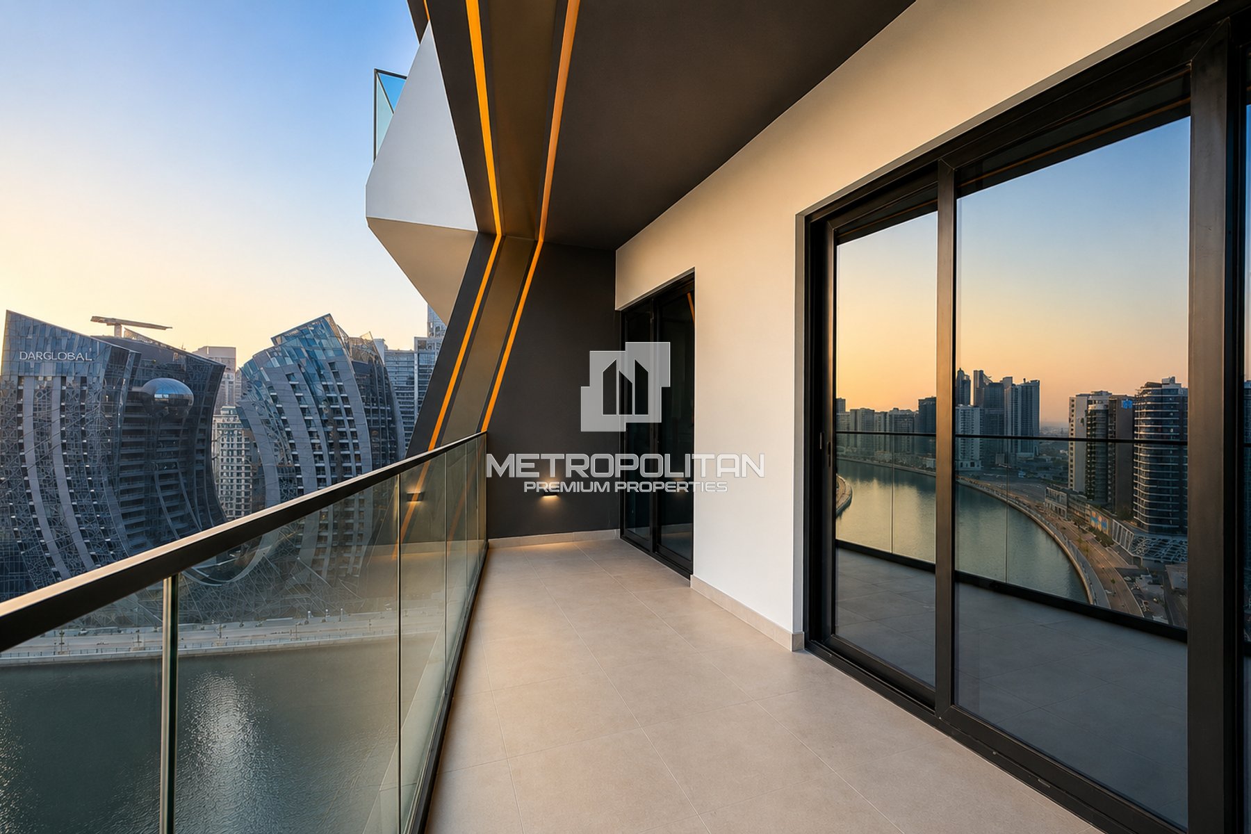 Waterfront 2BR + Private Terrace | Prime Location