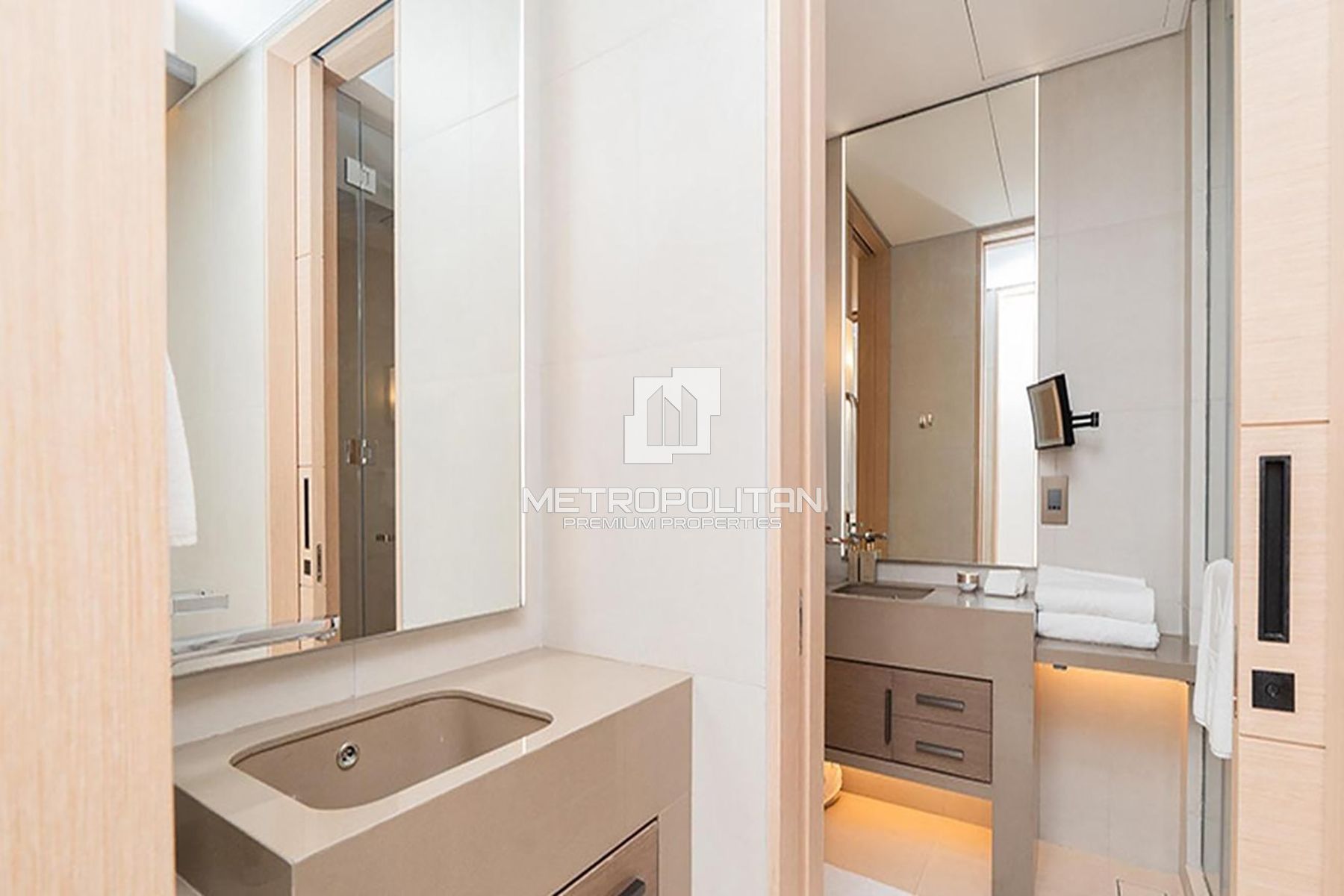 Palm and Sea View | High Floor | Upgraded Unit