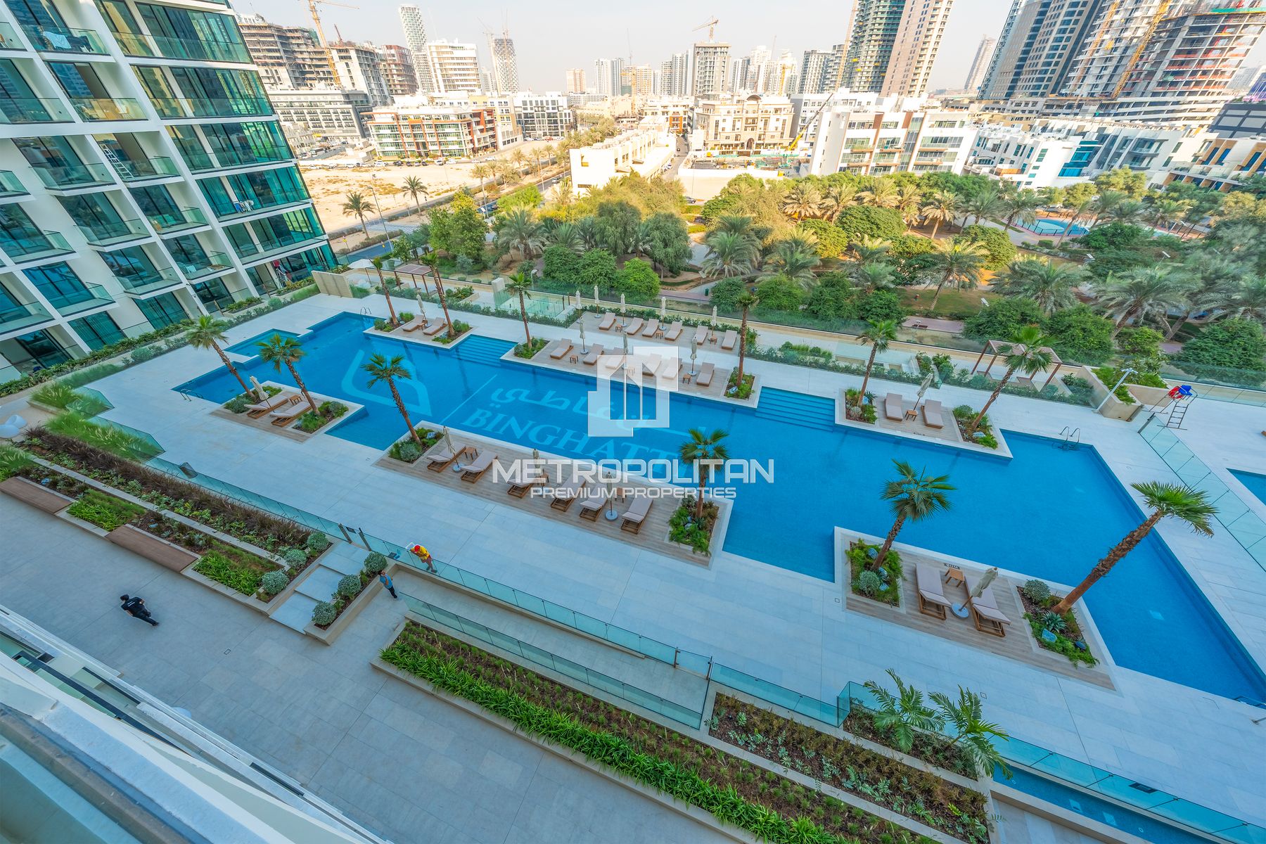 Park and Pool Views | Large Layout | Vacant