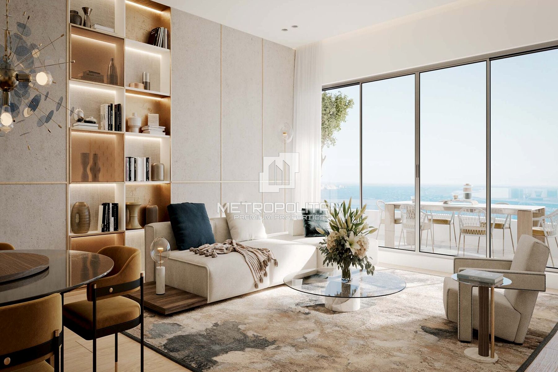 Miraggio Stunning 1BR | Sea View | Resale Near OP
