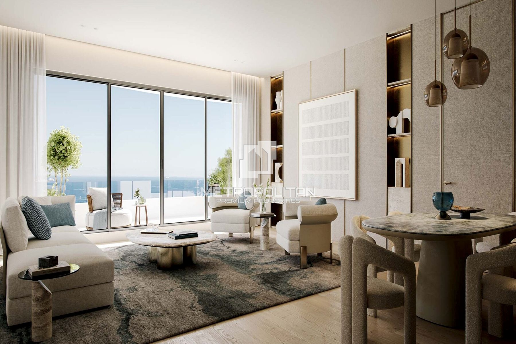 Miraggio Stunning 1BR | Sea View | Resale Near OP