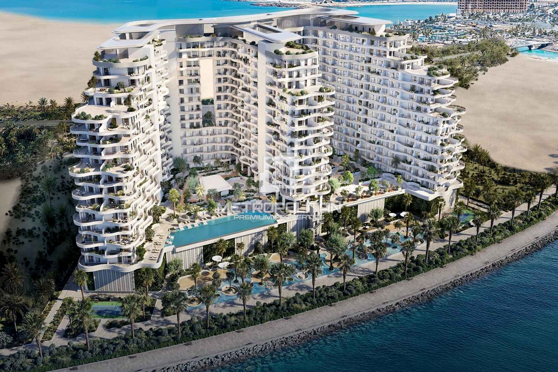 Miraggio Stunning 1BR | Sea View | Resale Near OP