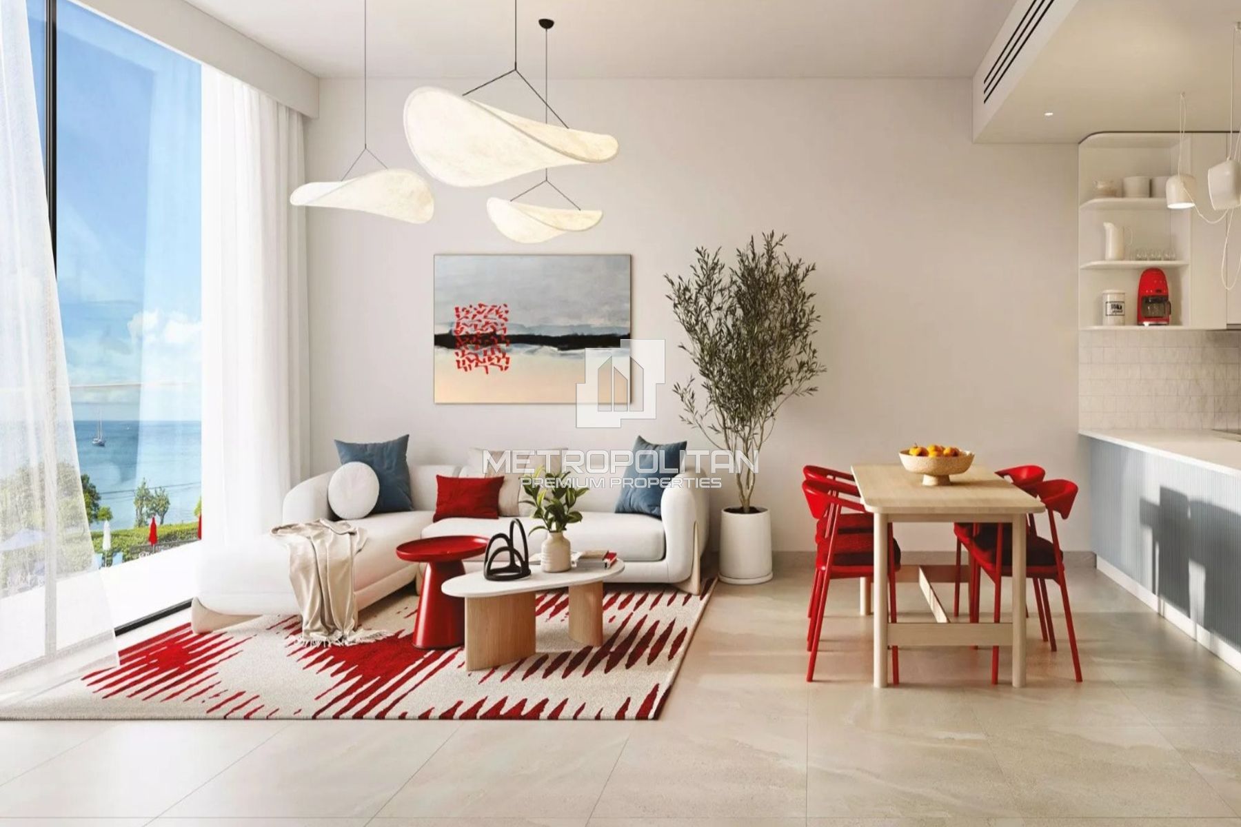 Partial Sea View | Furnished | High floor