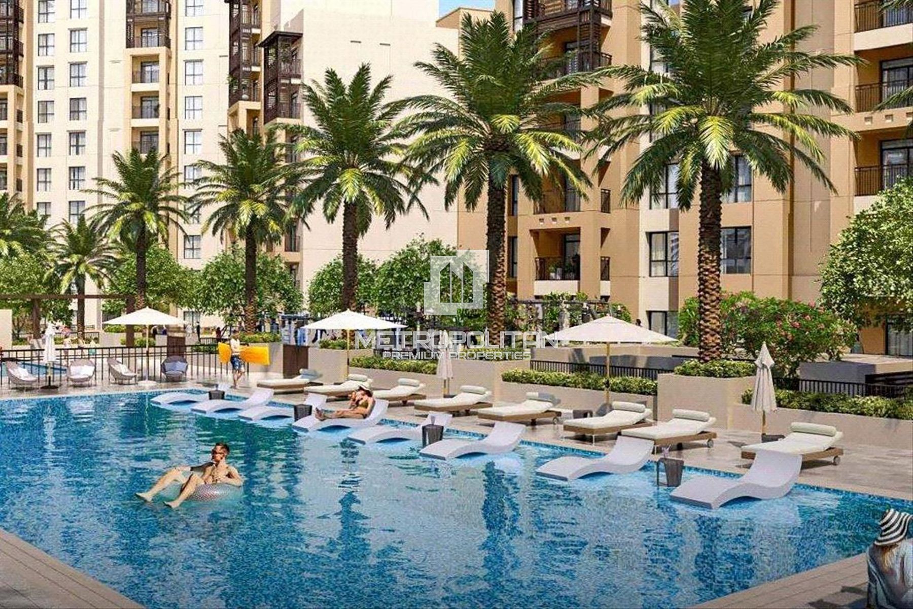 Rare Extended Terrace |Pool View |Prime MJL Living