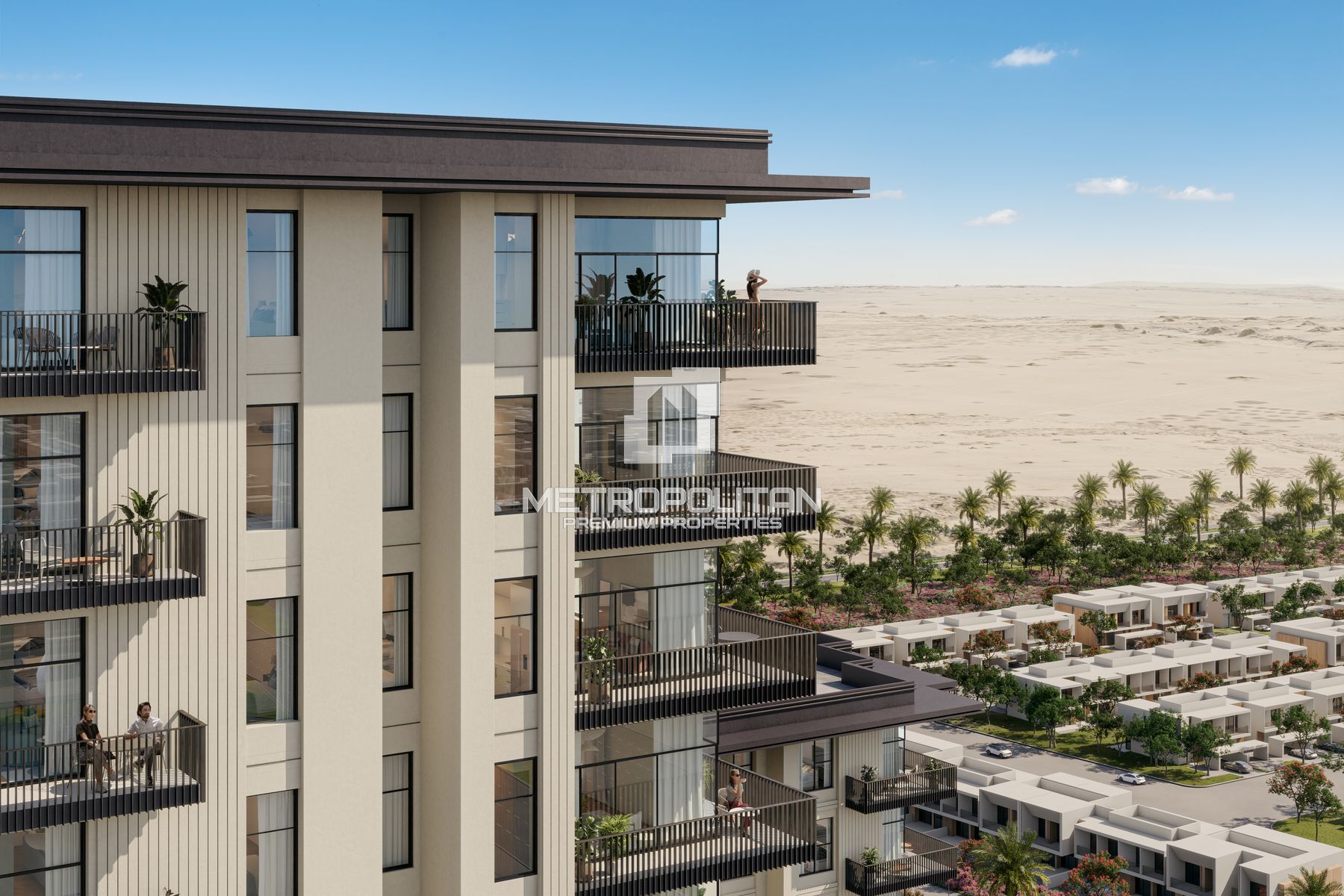 Spacious 2BHK I Corner Unit | Community View