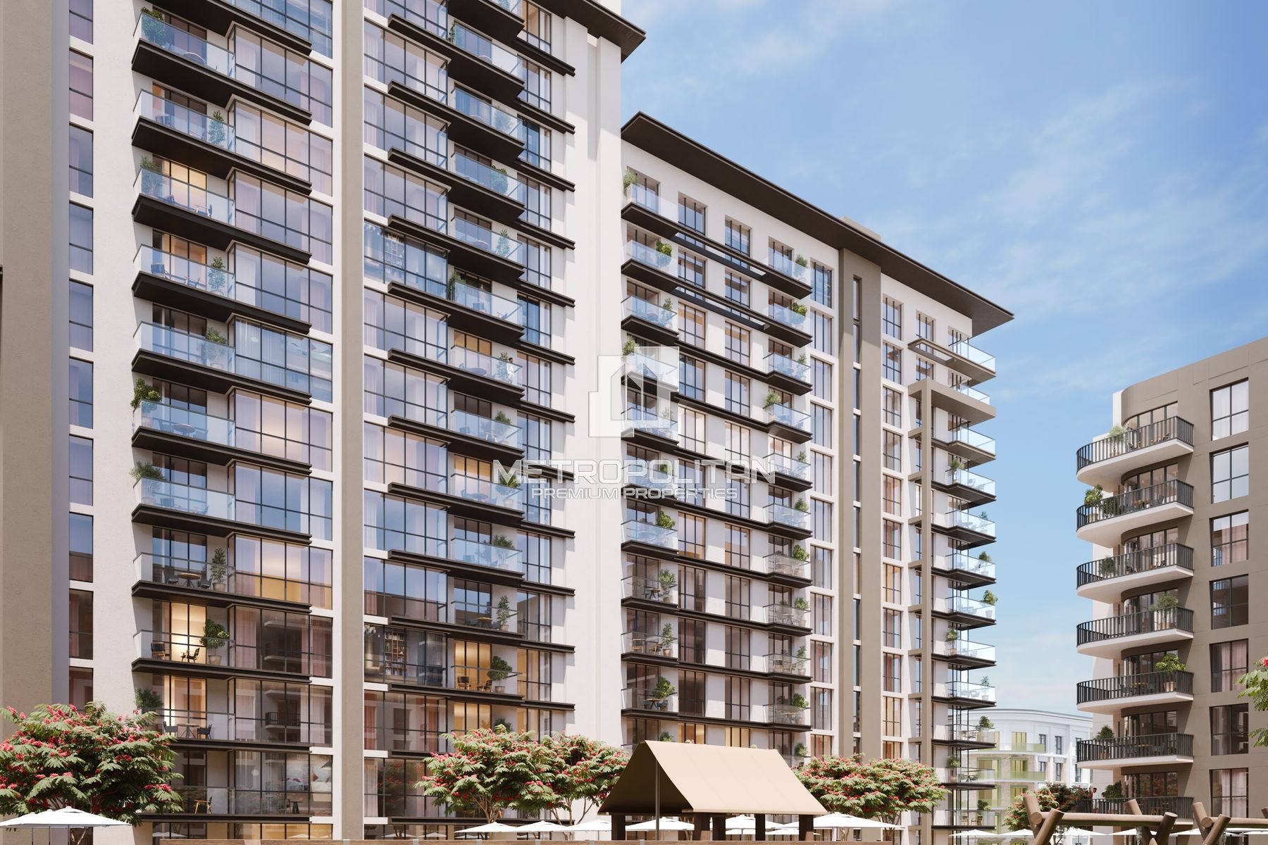 Spacious 2BHK I Corner Unit | Community View