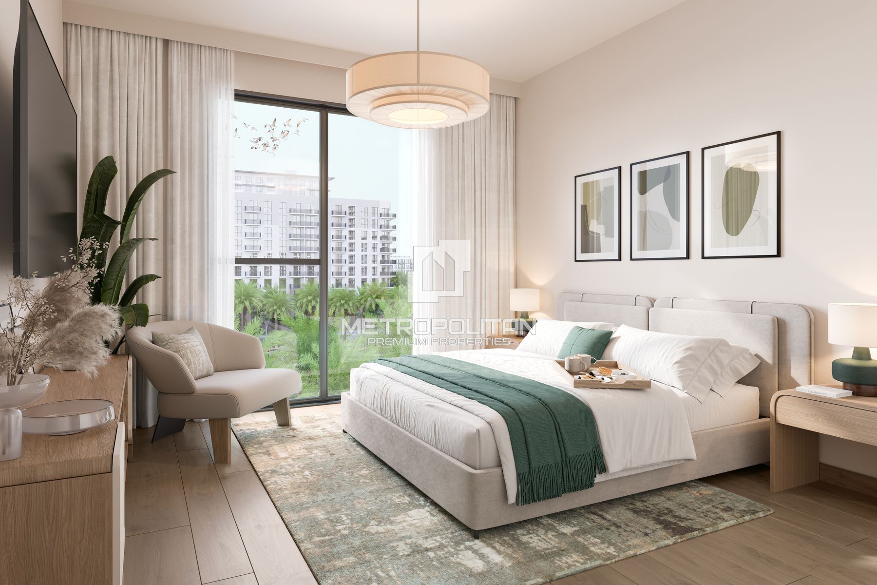 Spacious 2BHK I Corner Unit | Community View