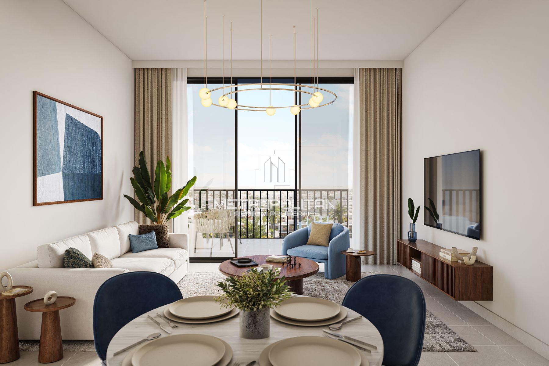 Spacious 2BHK I Corner Unit | Community View