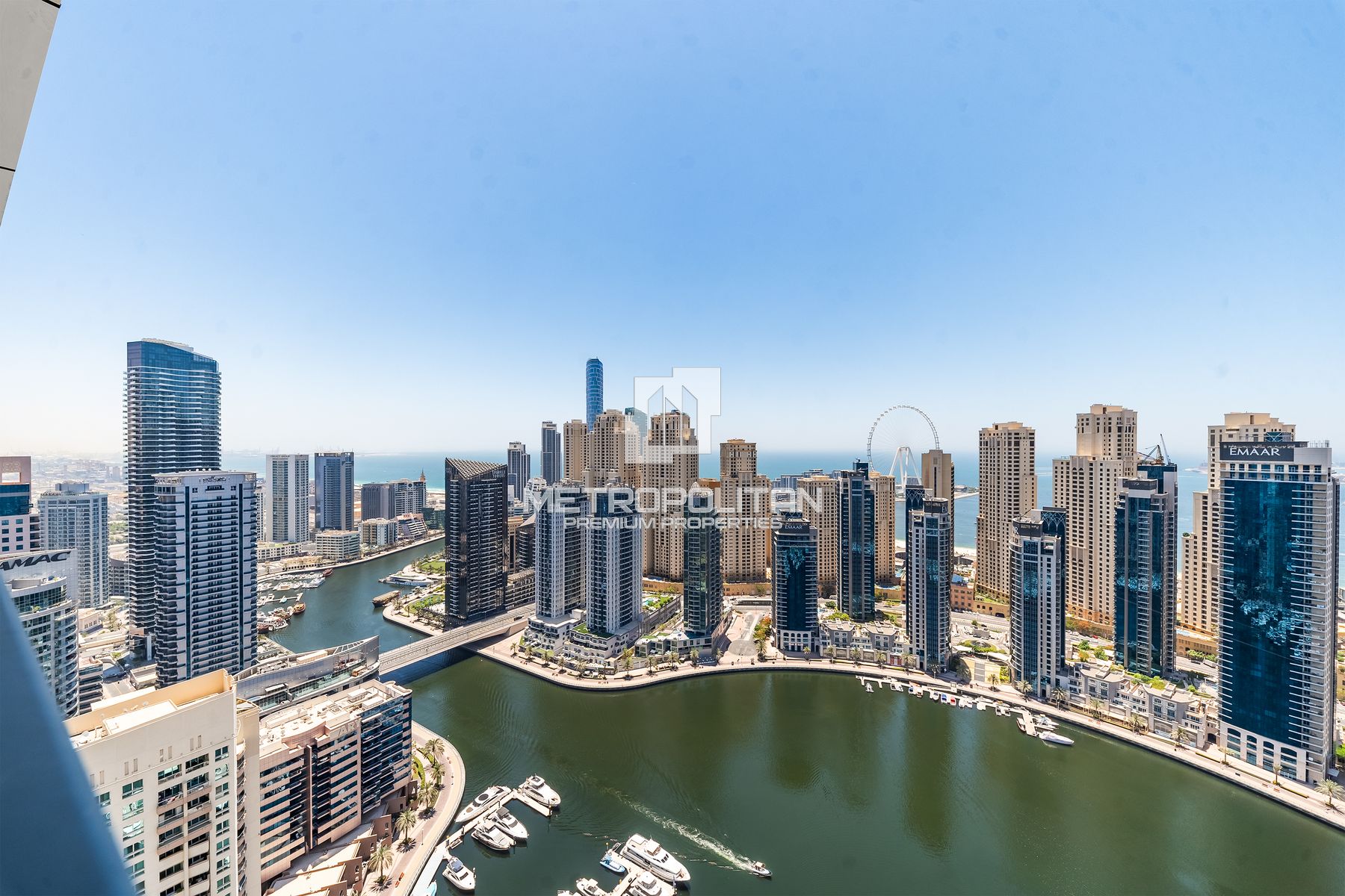 Panoramic Marina Views | High Floor | Vida Living