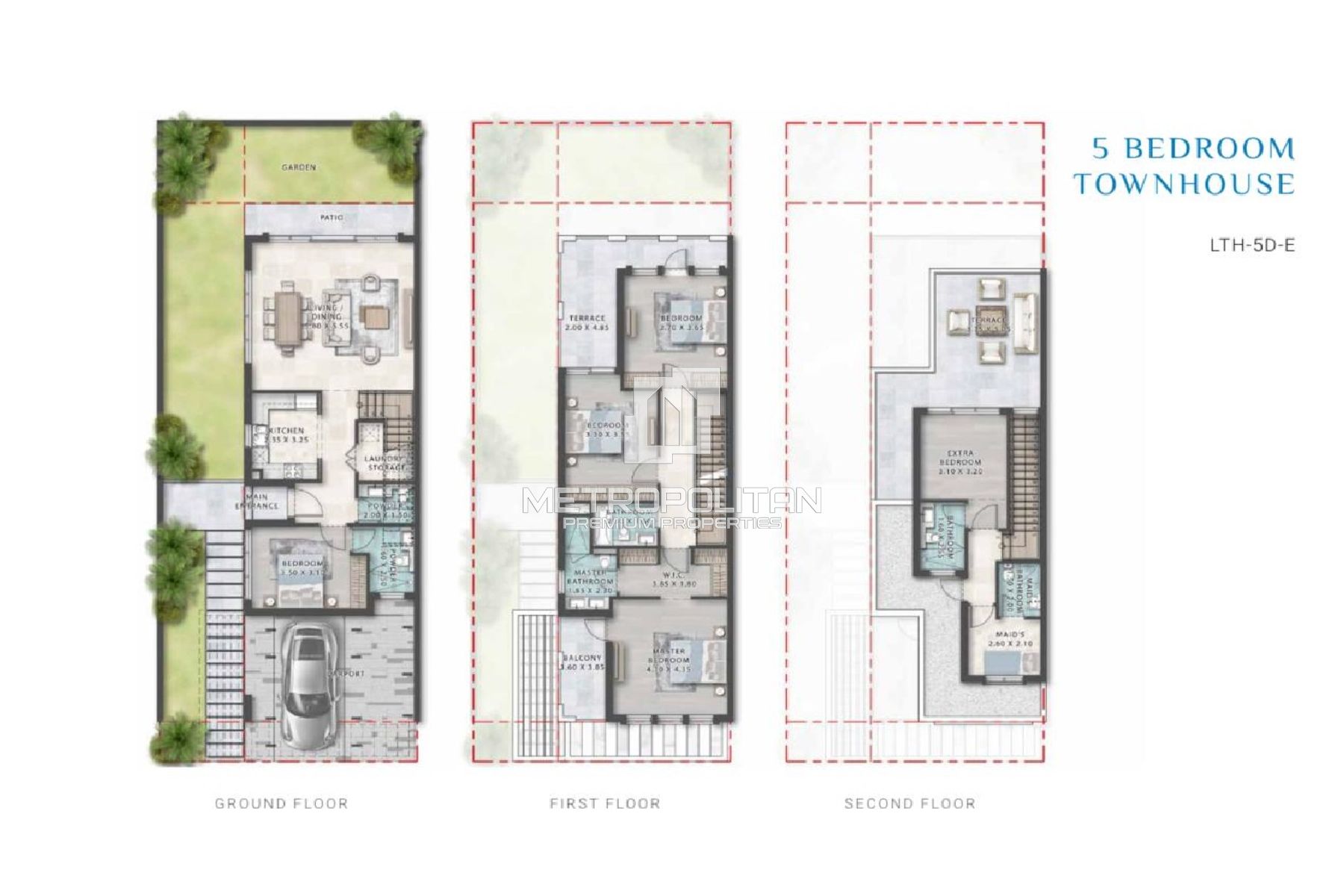 5BR Townhouse for Sale in Damac Lagoons – MPS-48829