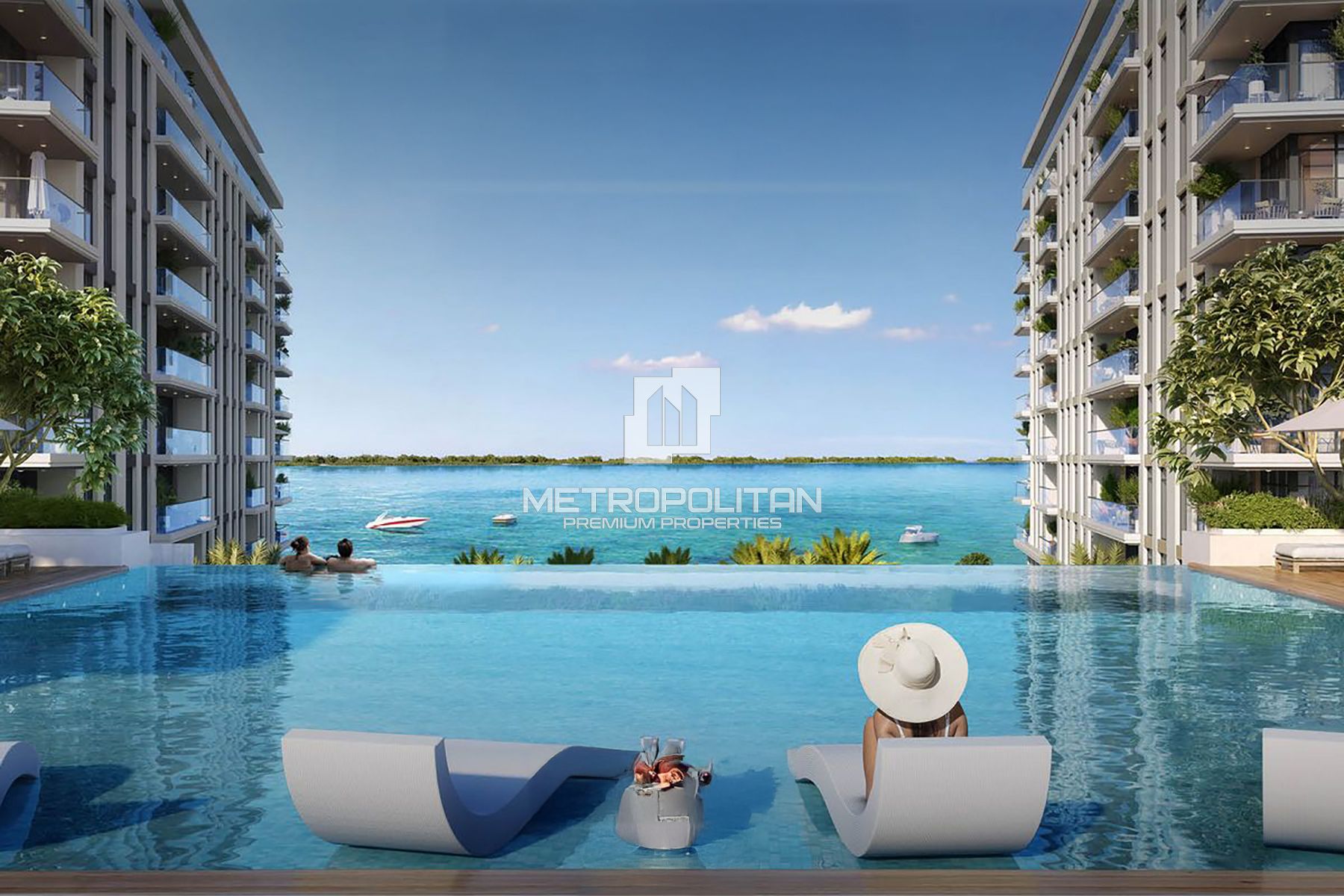 Front Facing 3BR | Full Water View | Large Layout