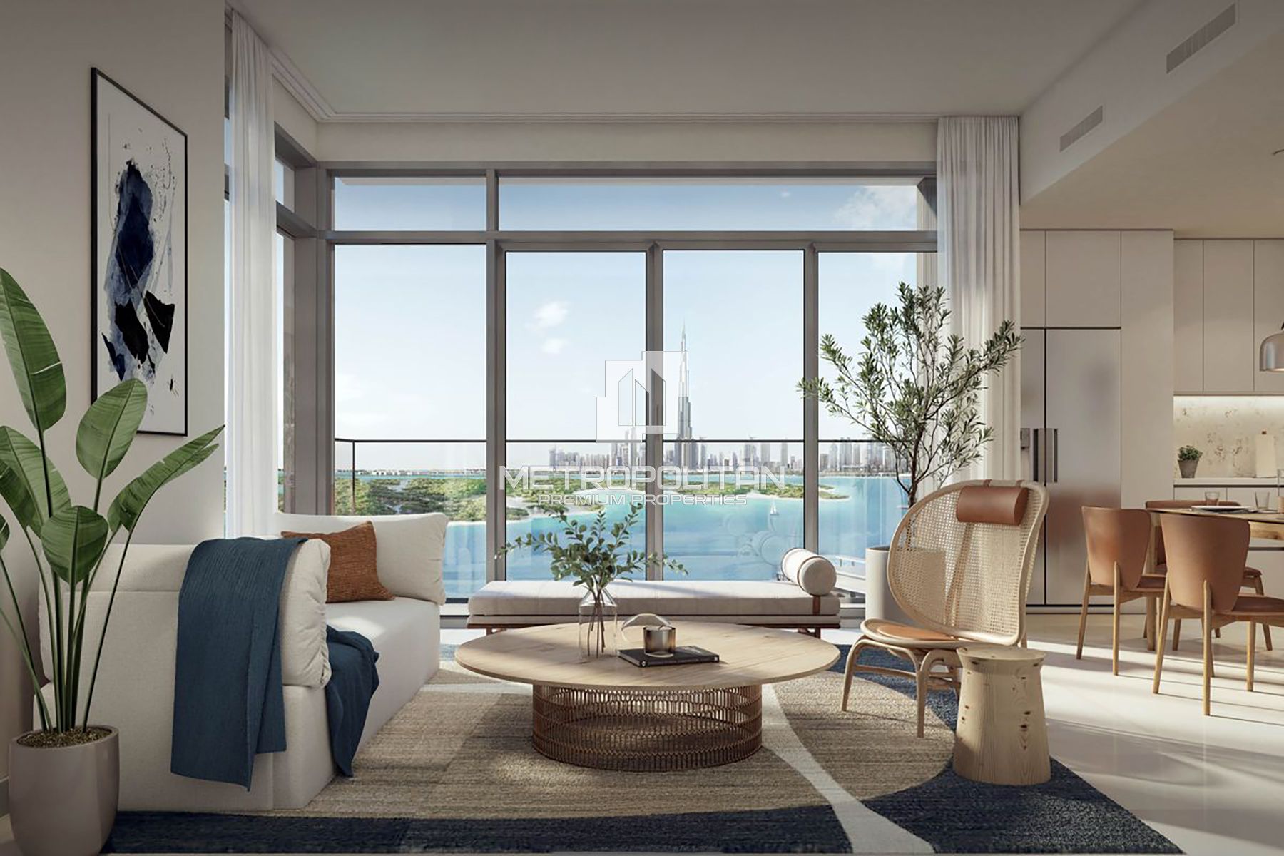 Front Facing 3BR | Full Water View | Large Layout