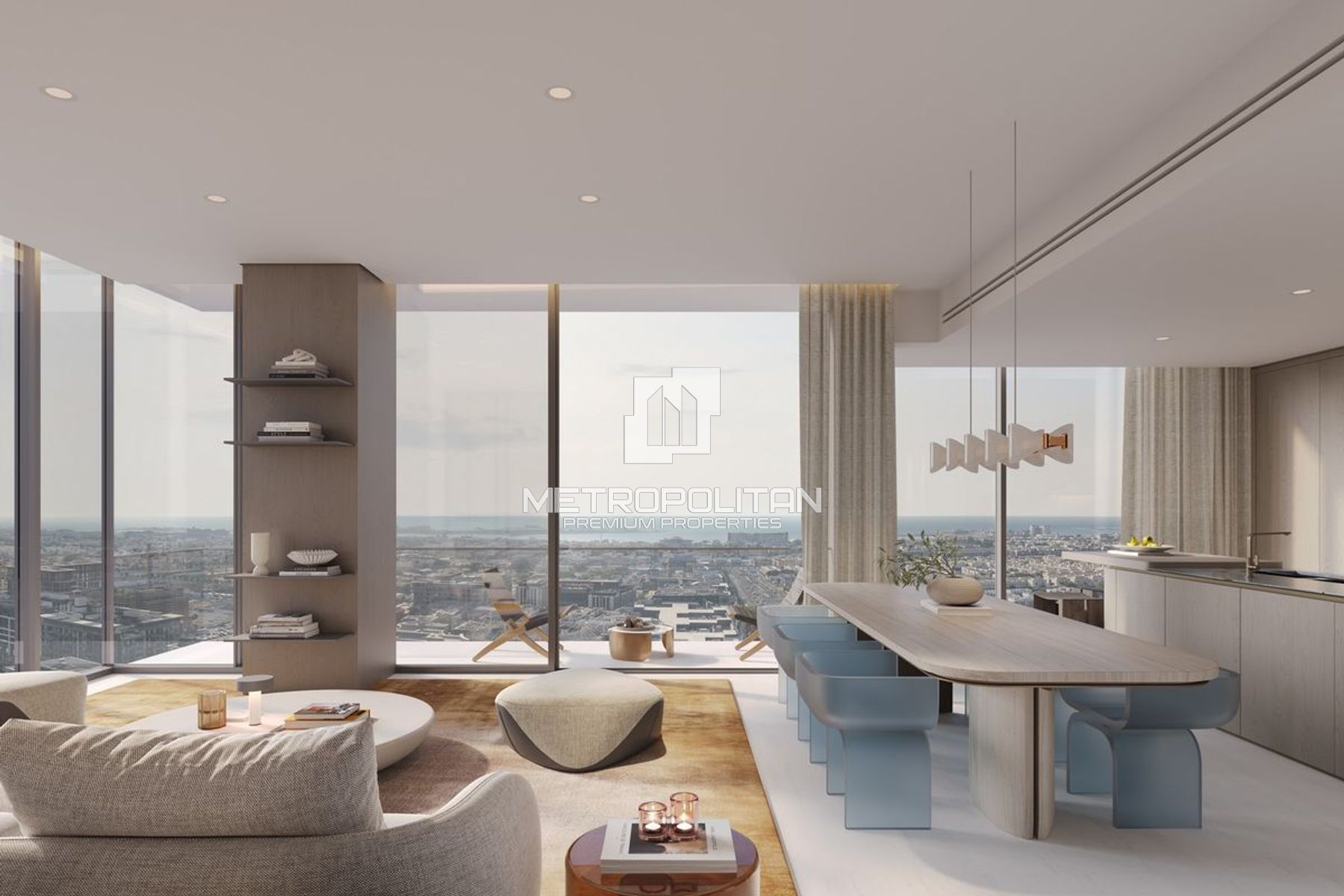 High Floor | Community View | 2 Beds Plus Maid