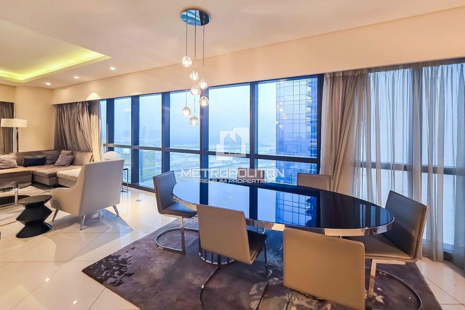 Fully Furnished 3BR + Maid | Burj Khalifa View