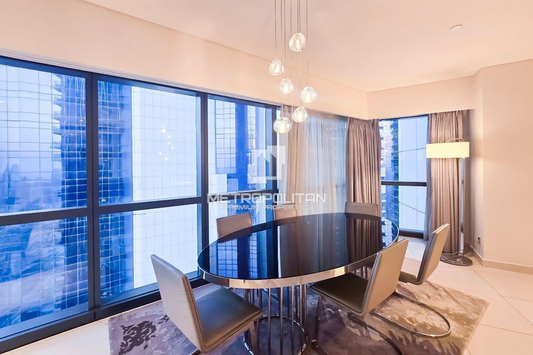 Fully Furnished 3BR + Maid | Burj Khalifa View