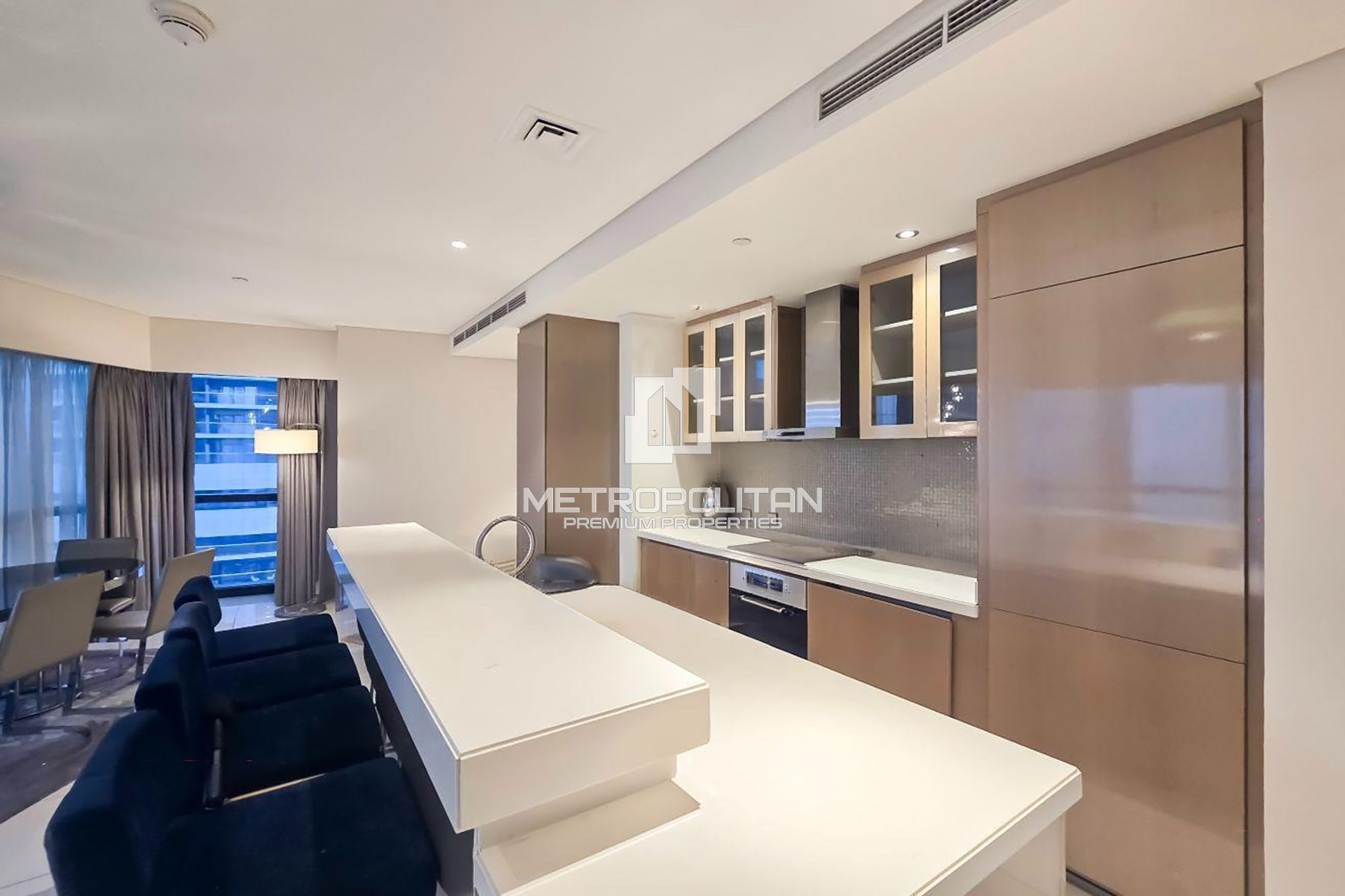 Fully Furnished 3BR + Maid | Burj Khalifa View