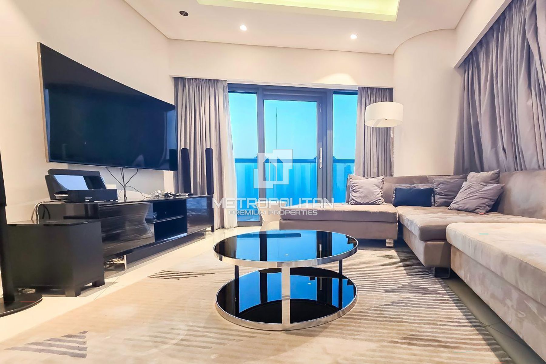 Fully Furnished 3BR + Maid | Burj Khalifa View