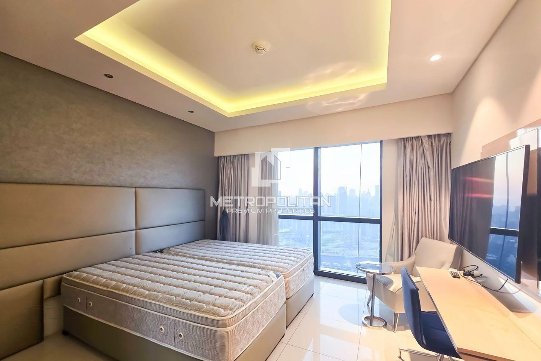 Fully Furnished 3BR + Maid | Burj Khalifa View