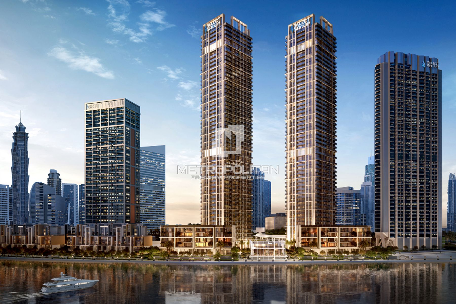 Full Canal View | Premium Finish | High Floor