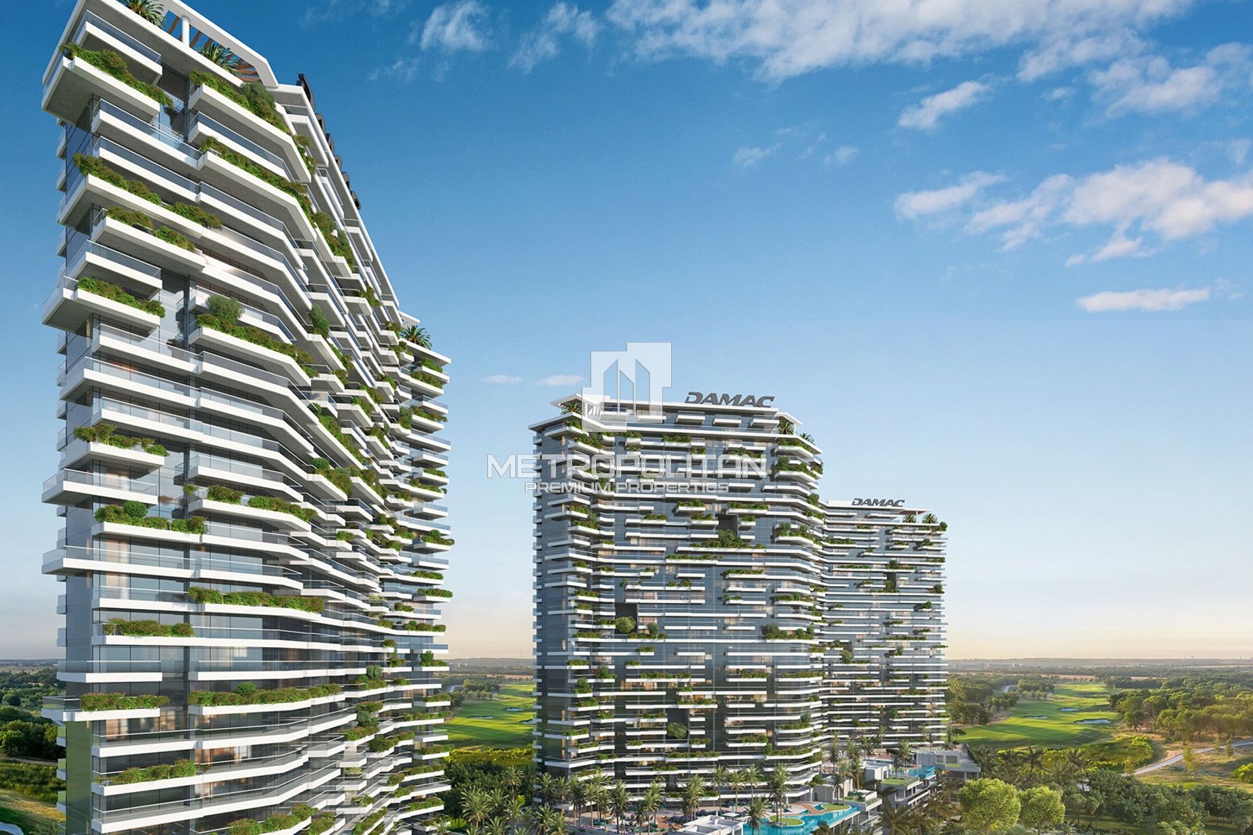 1BR Apartment for Sale in Golf Greens 2, DAMAC Hills - MPS-49340
