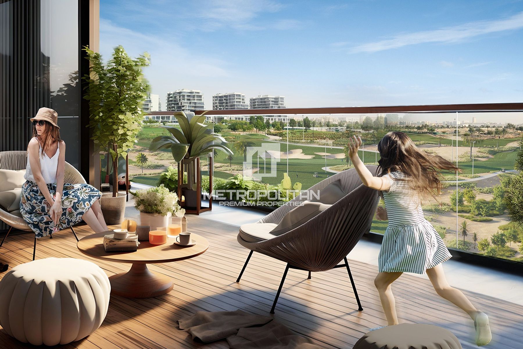 1BR Apartment for Sale in Golf Greens 2, DAMAC Hills - MPS-49340
