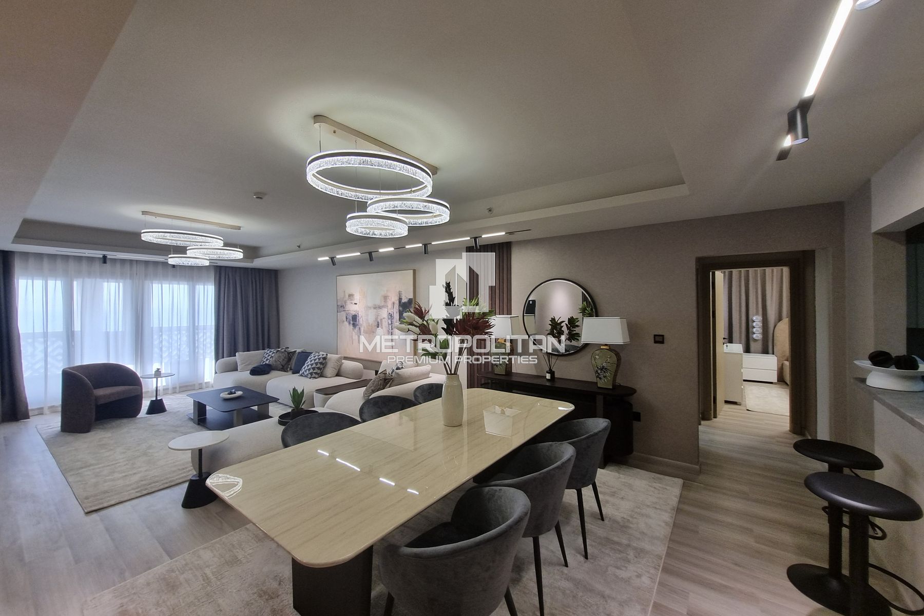 Designed | Fully Furnished 3BR | Sea View