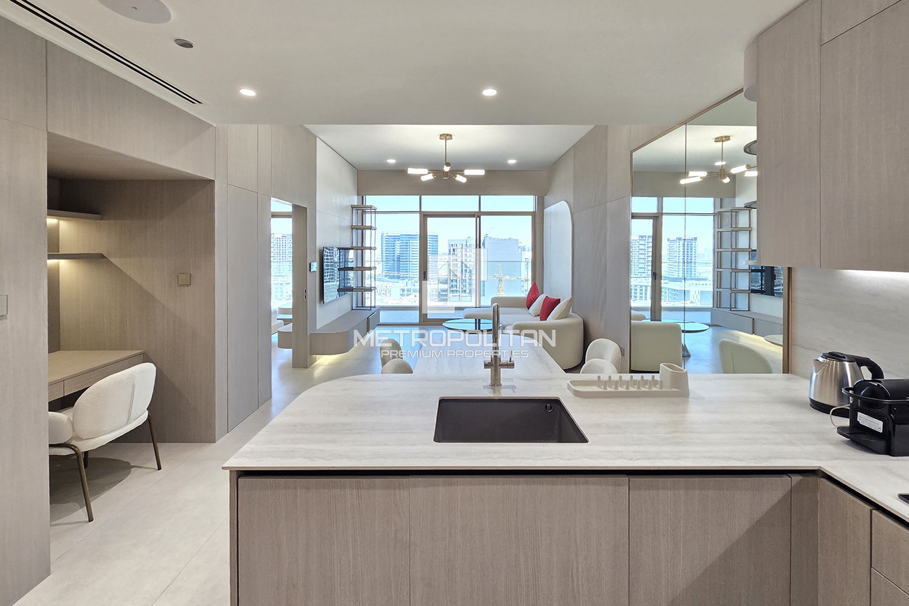 1 Bedroom + Study | Furnished | Brand New