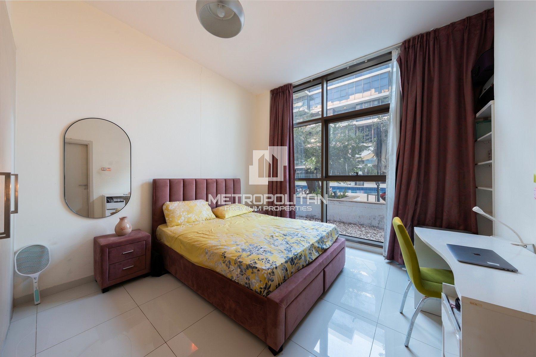 2 En-Suite BRs | Maid’s Room | Pool & Park View