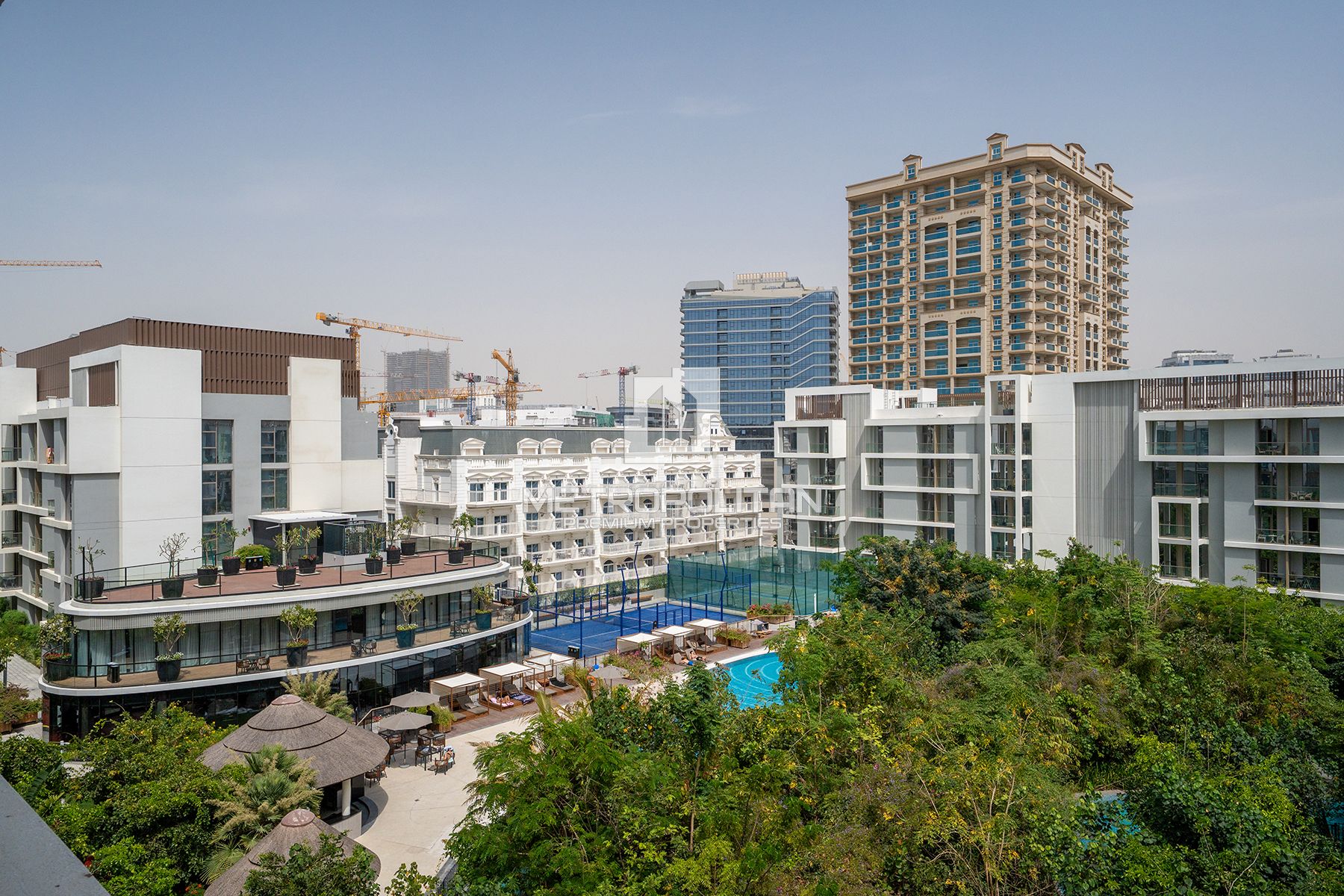Tenanted 57k | Balcony | Garden and Pool View