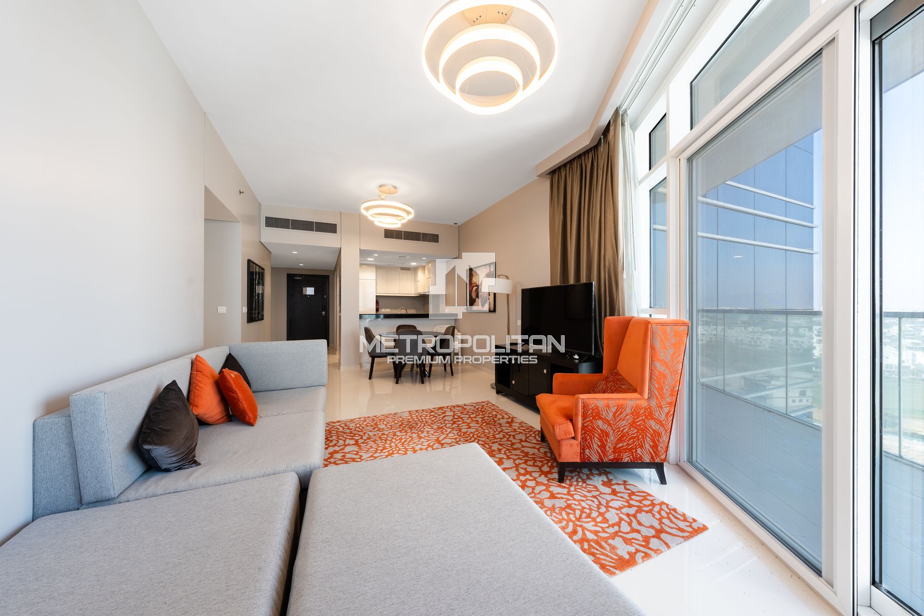 Fully Furnished |Pool and Sunset Views |High Floor