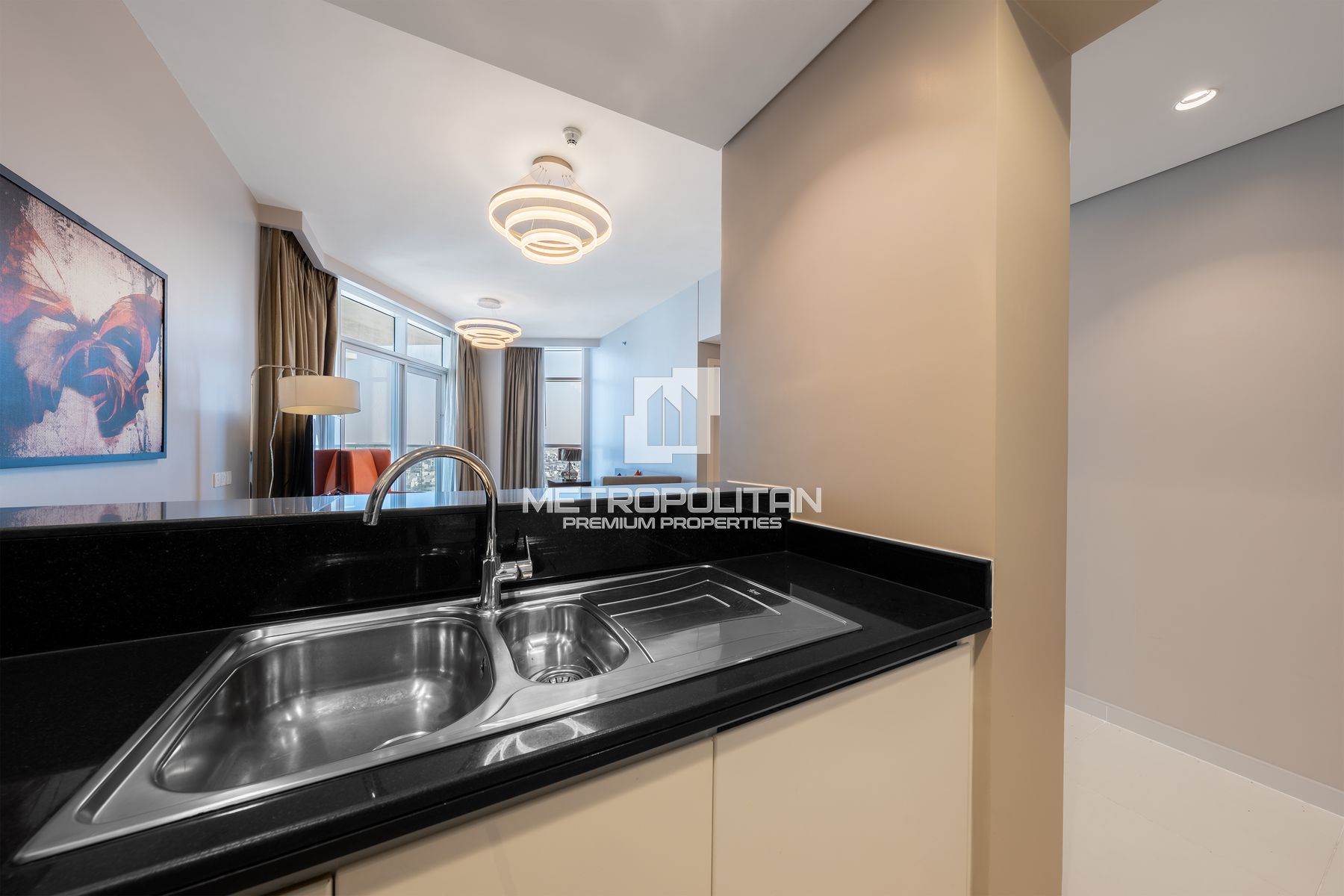 Fully Furnished |Pool and Sunset Views |High Floor