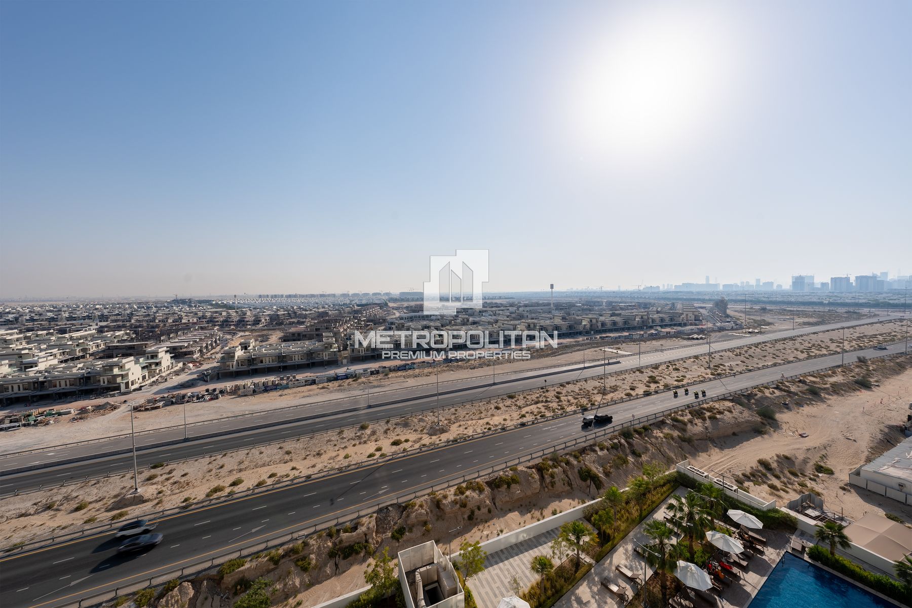 Fully Furnished |Pool and Sunset Views |High Floor