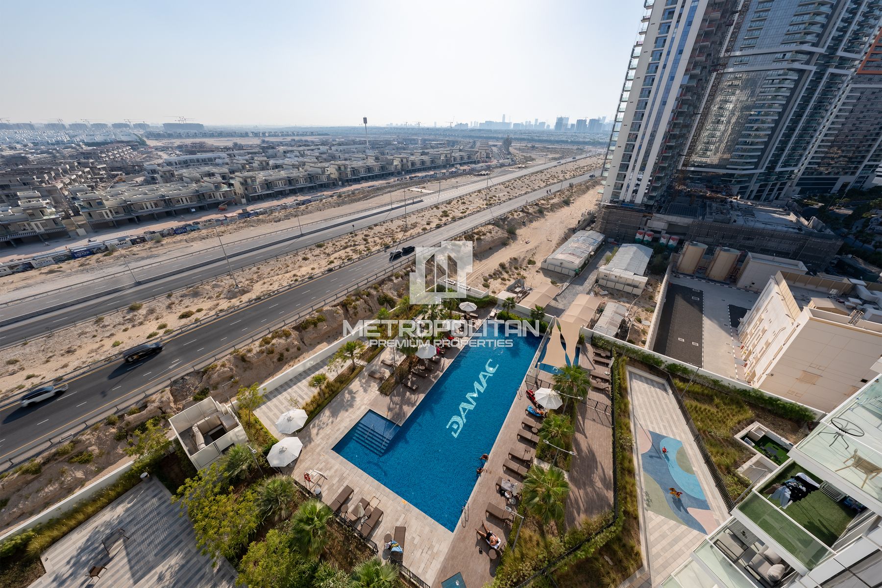 Fully Furnished |Pool and Sunset Views |High Floor