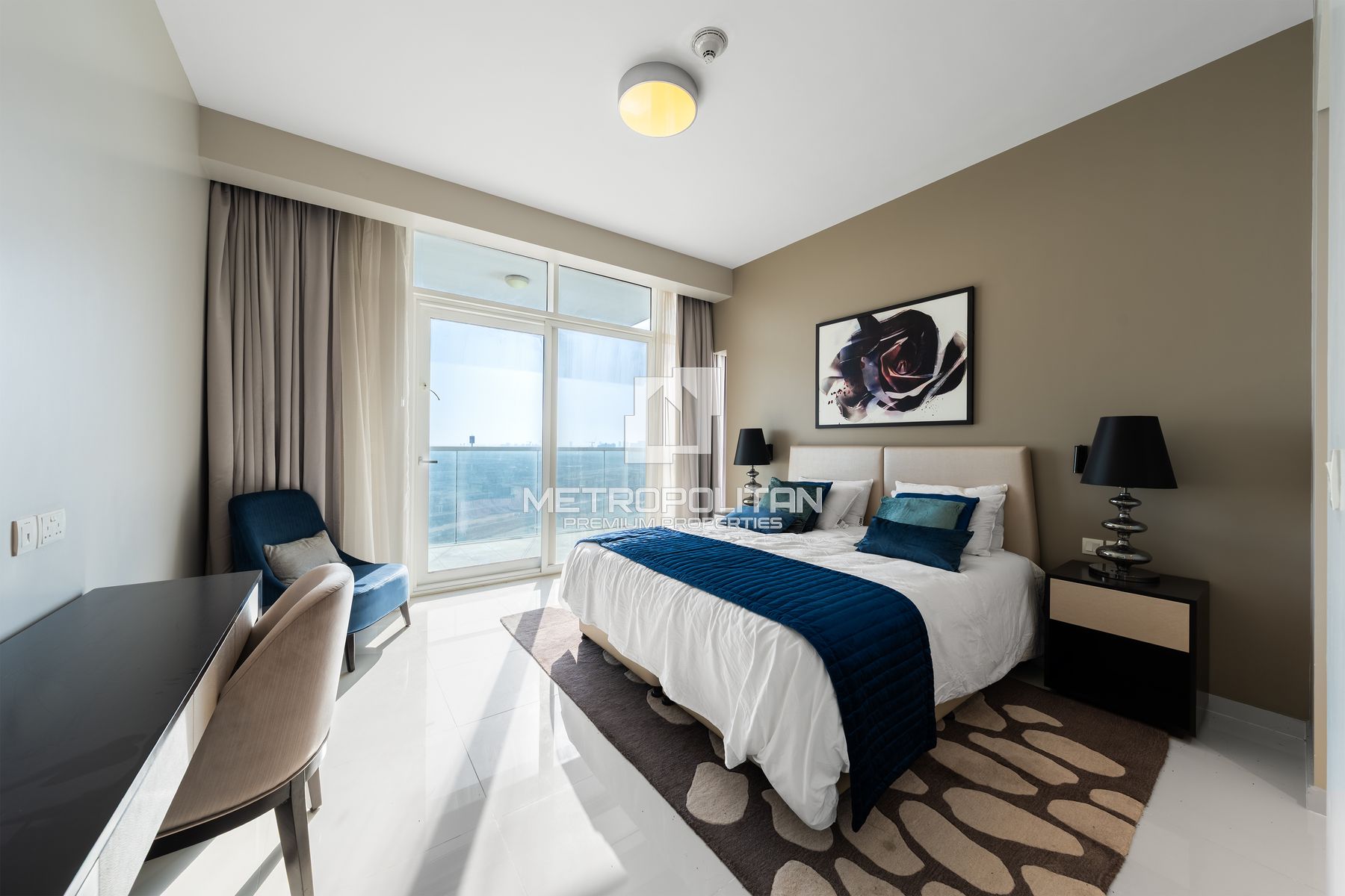 Fully Furnished |Pool and Sunset Views |High Floor
