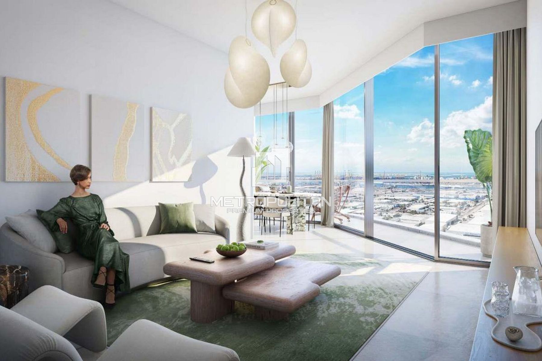 Palm Jebel Ali View|Close to Metro |Semi-Furnished