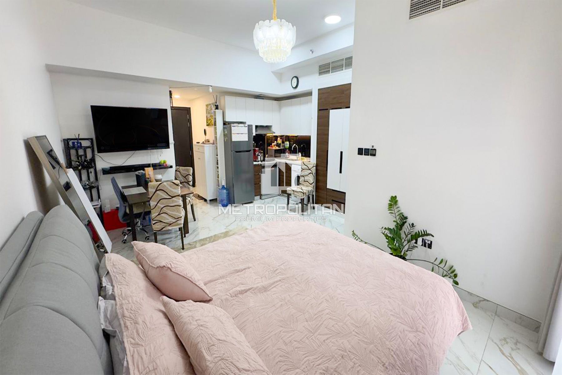 Rented Studio | Great Amenities | High Floor