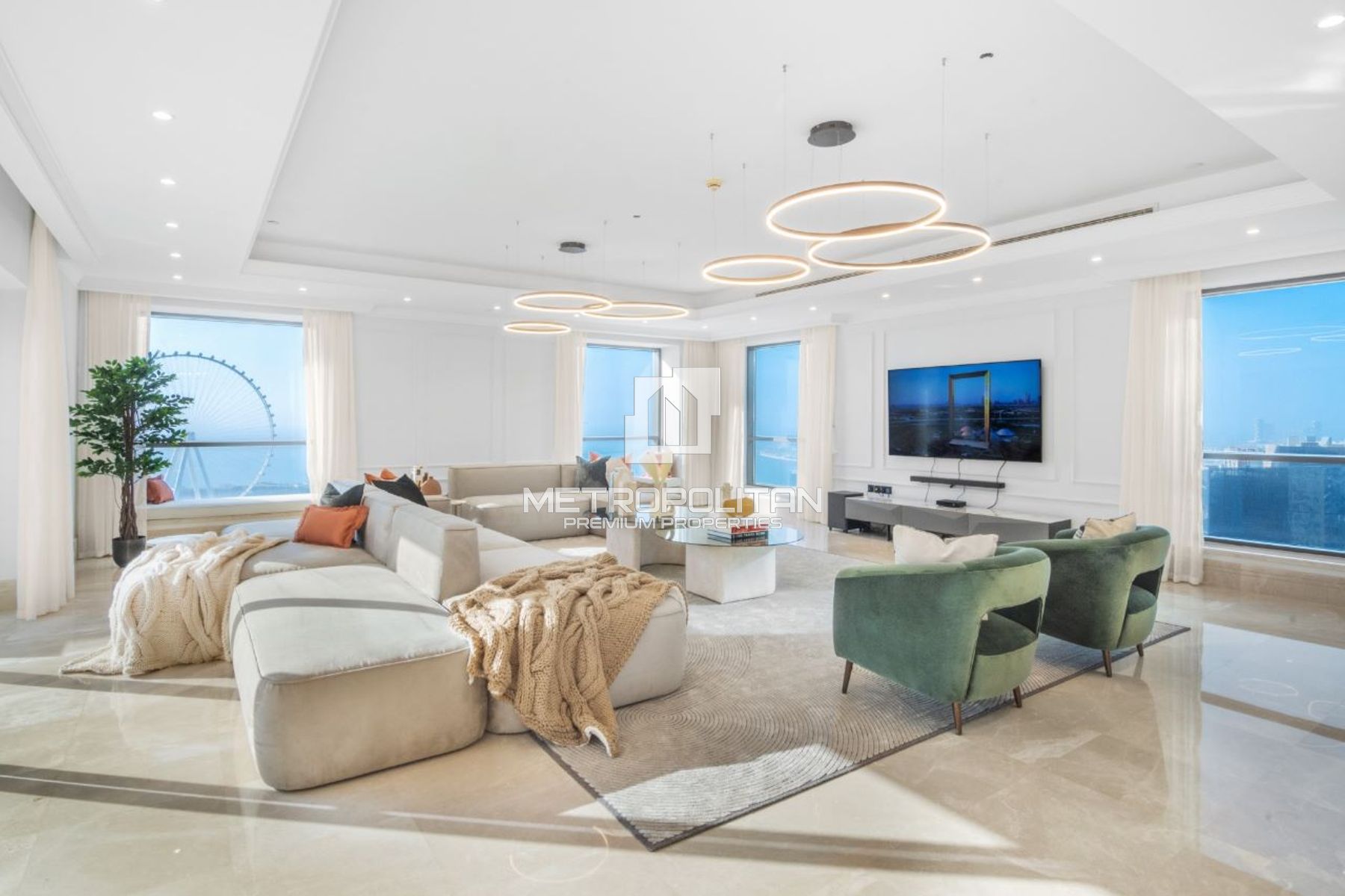 5BR Penthouse for Sale in Bahar 5, Jumeirah Beach Residence - MPS-50425