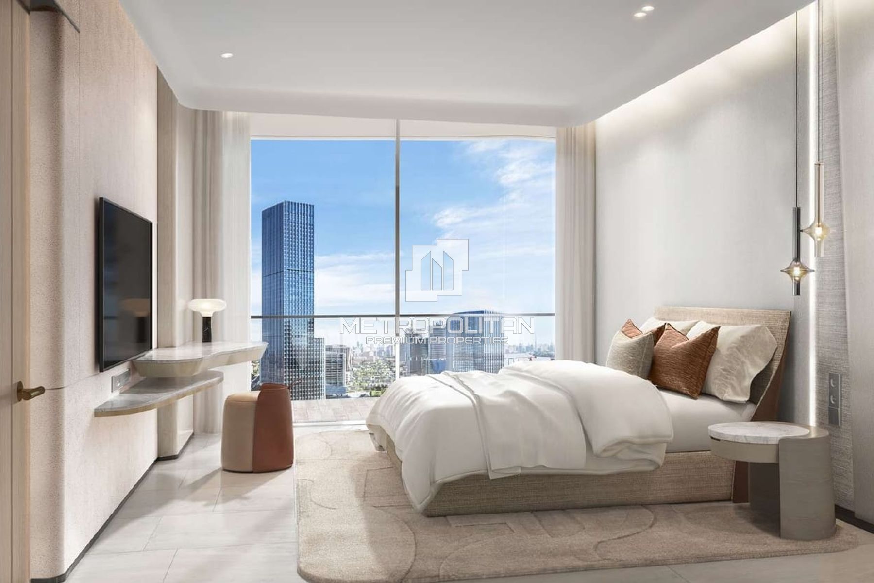 Stunning 1BR | Branded Residence | W/ Beach Access