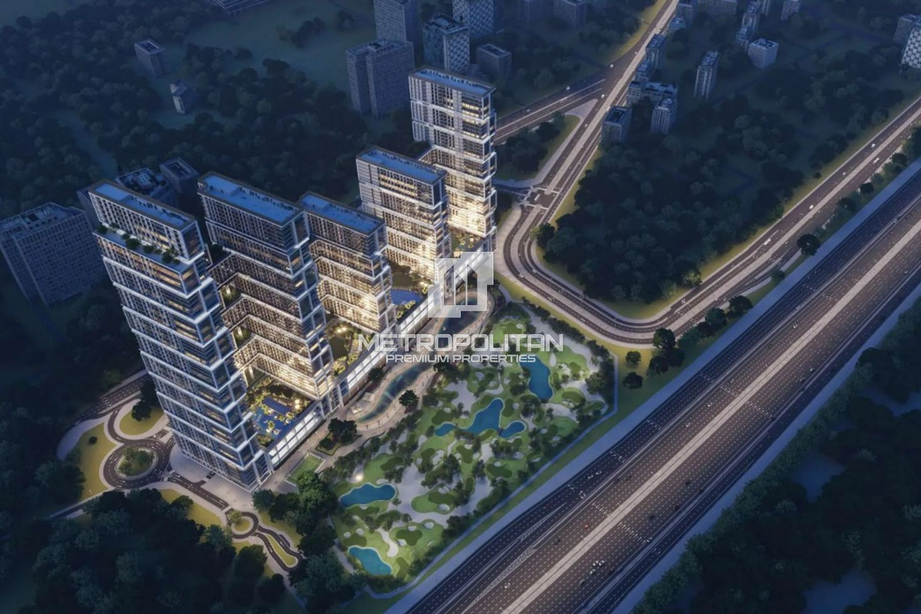 2 BHK with Maids | Golf Course and Amenities Views