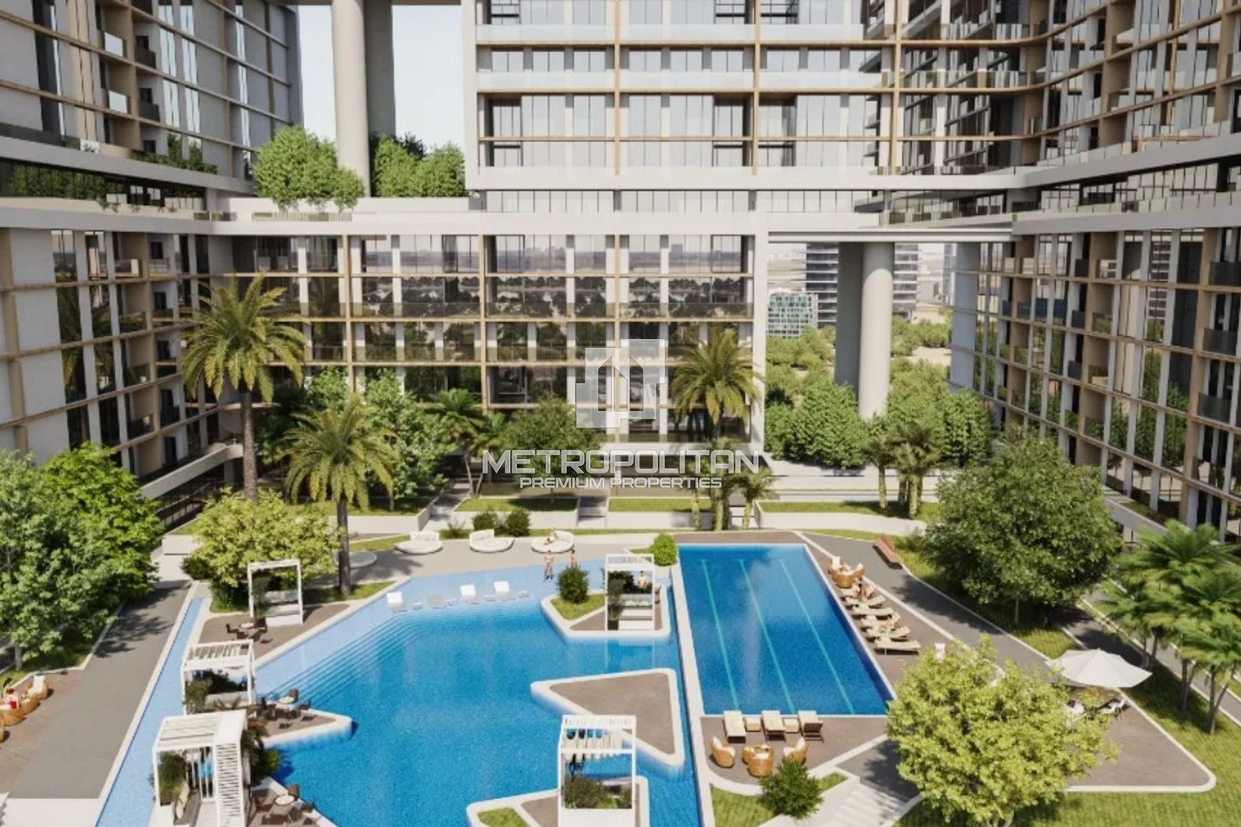 2 BHK with Maids | Golf Course and Amenities Views