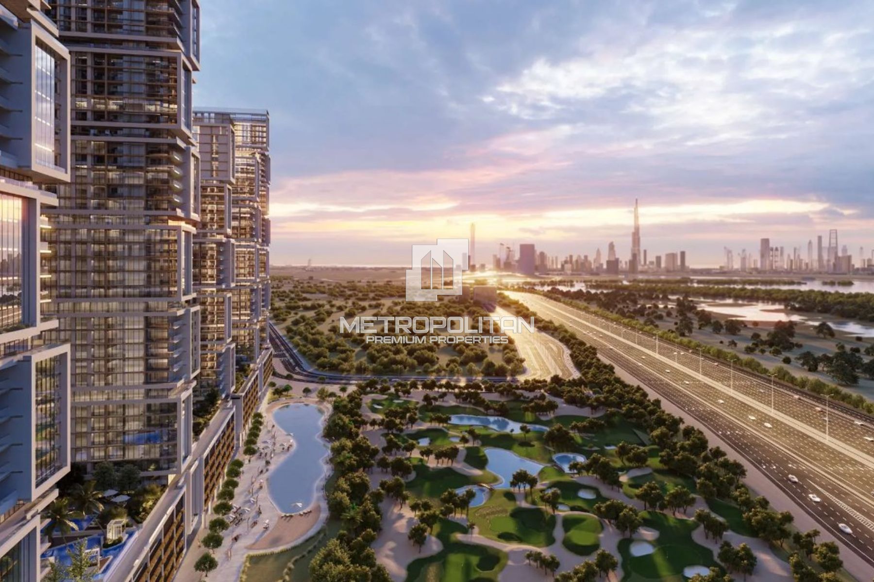2 BHK with Maids | Golf Course and Amenities Views