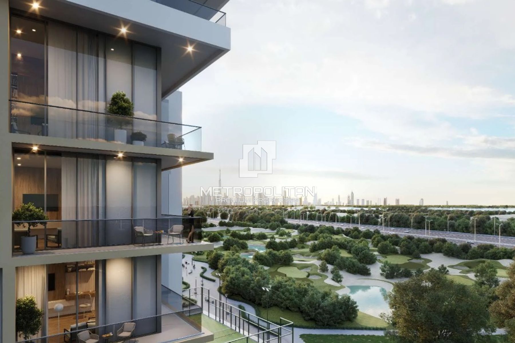 2 BHK with Maids | Golf Course and Amenities Views