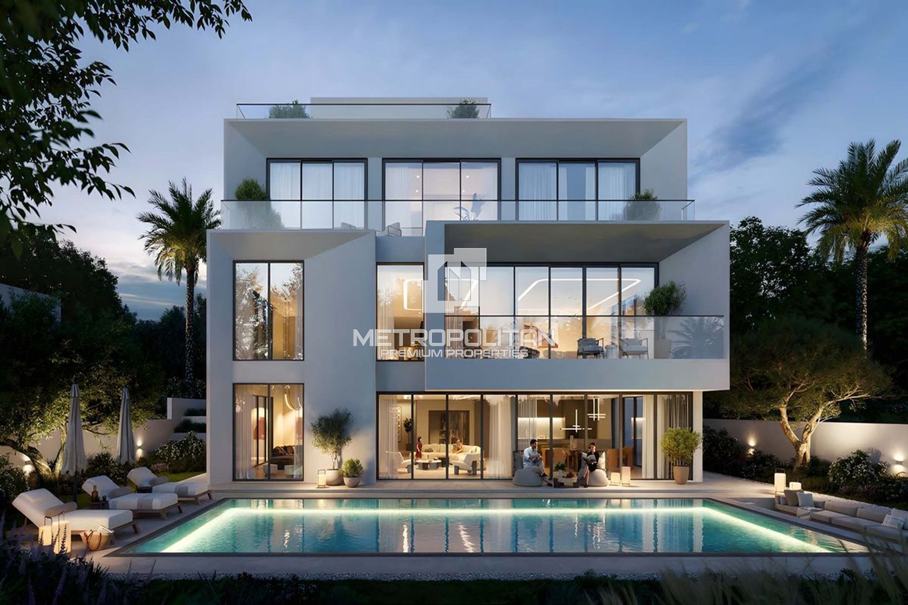 5BR Villa for Sale in Palace Villas - Ostra, The Oasis by Emaar - MPS-50609