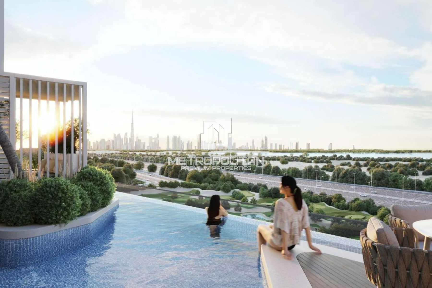 High Floor | Luxury Unit Ras Al Khor and Golf view
