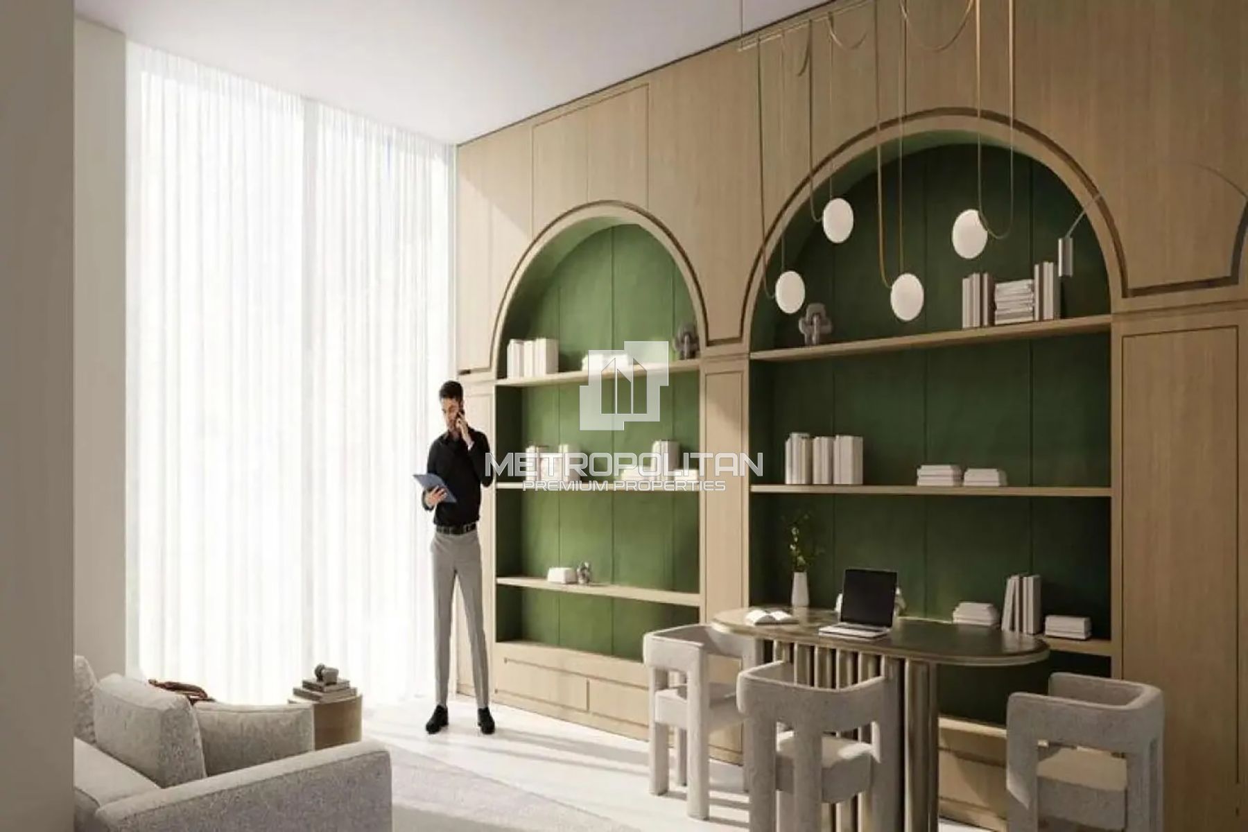 1BR Apartment for Sale in Elar1s Sky, Jumeirah Village Triangle - MPS-50679